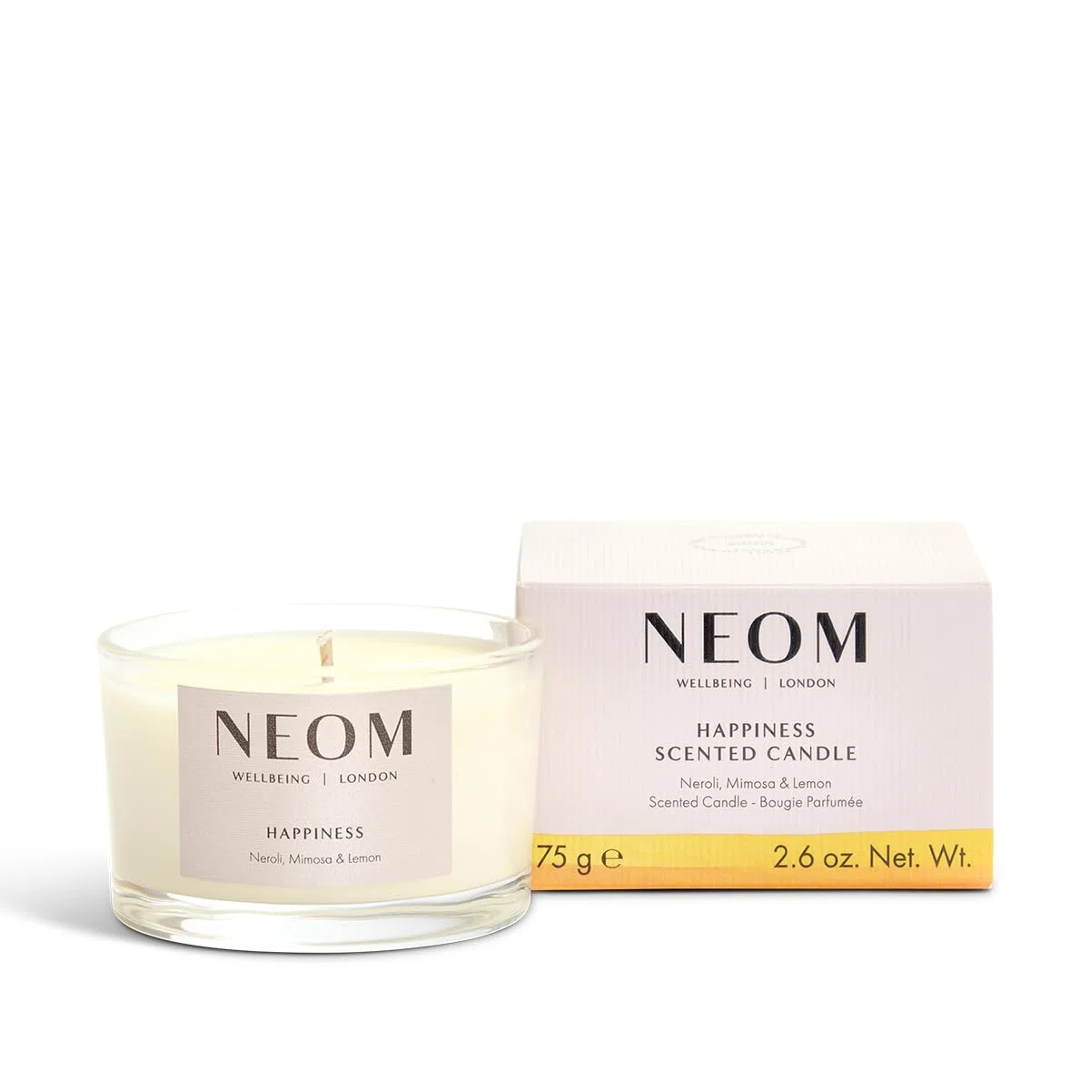 Neom Happiness Scented Candle Travel Size