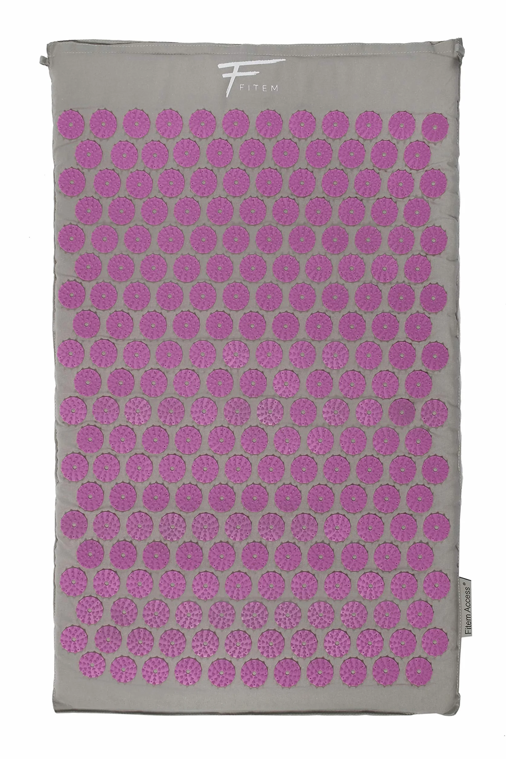 Fitem – Alfombra de acupresión + bolsa – Alivia los dolores de espalda y ciática – Masaje en la espalda – Relajación muscular y recuperación tras practicar deporte