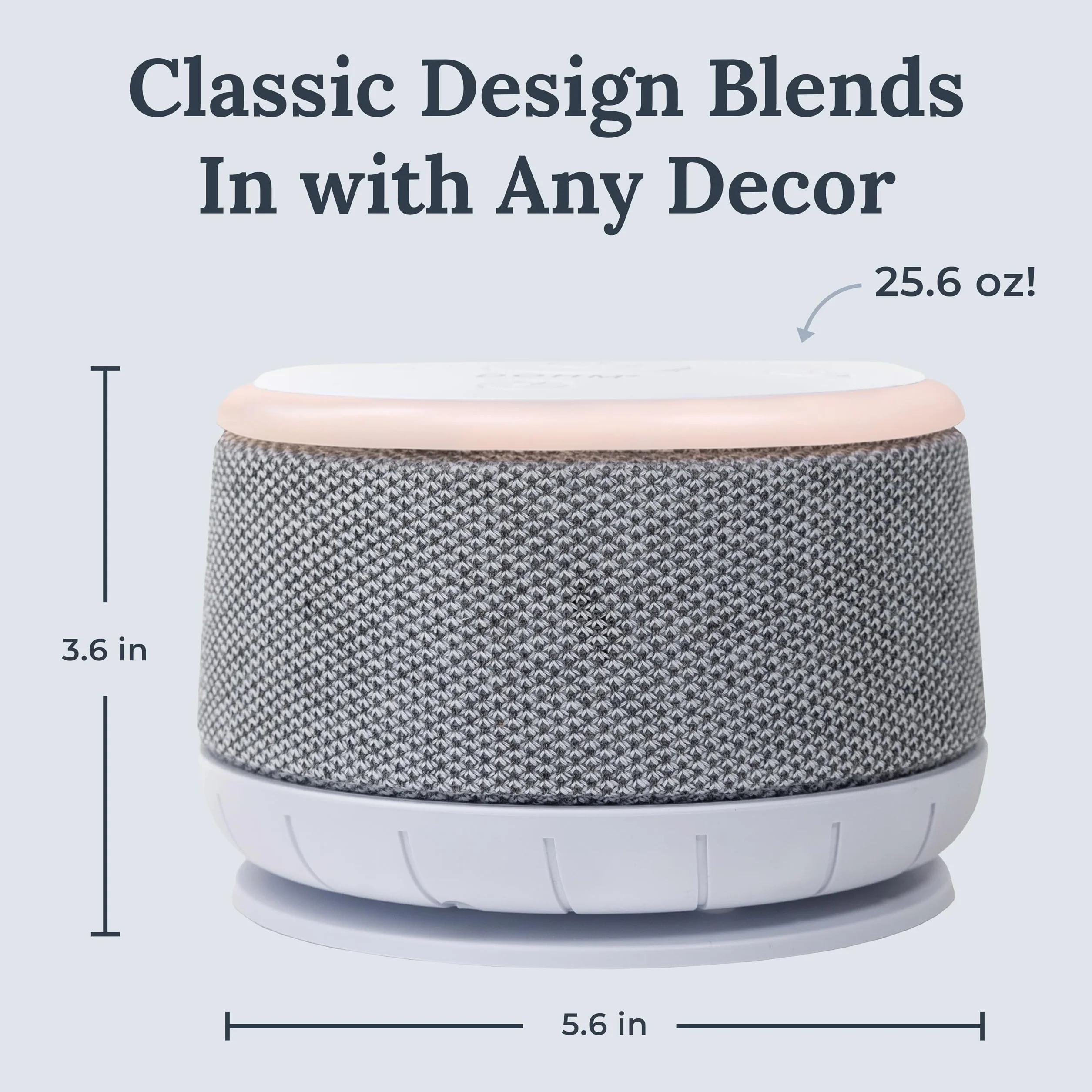 Yogasleep Dohm Nova White Noise Machine - Máquina de ruido para bebés y adultos, con luz nocturna, temporizador, 10 niveles de ventilación para una reducción óptima del ruido, para privacidad en la