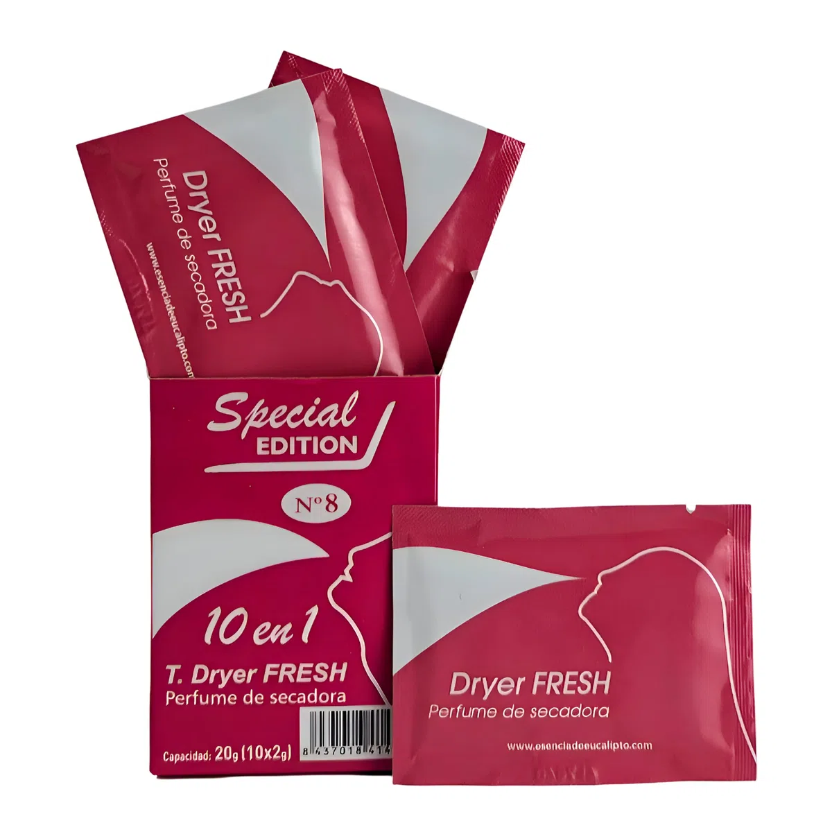 Dryer FRESH - Toallitas secadora perfumadas - Suavizante antitabaco perfumador de ropa duradero - Desodorizante profesional de ropa limpia - Perfume quita olores tejidos - Olor Floral (100 lavados)