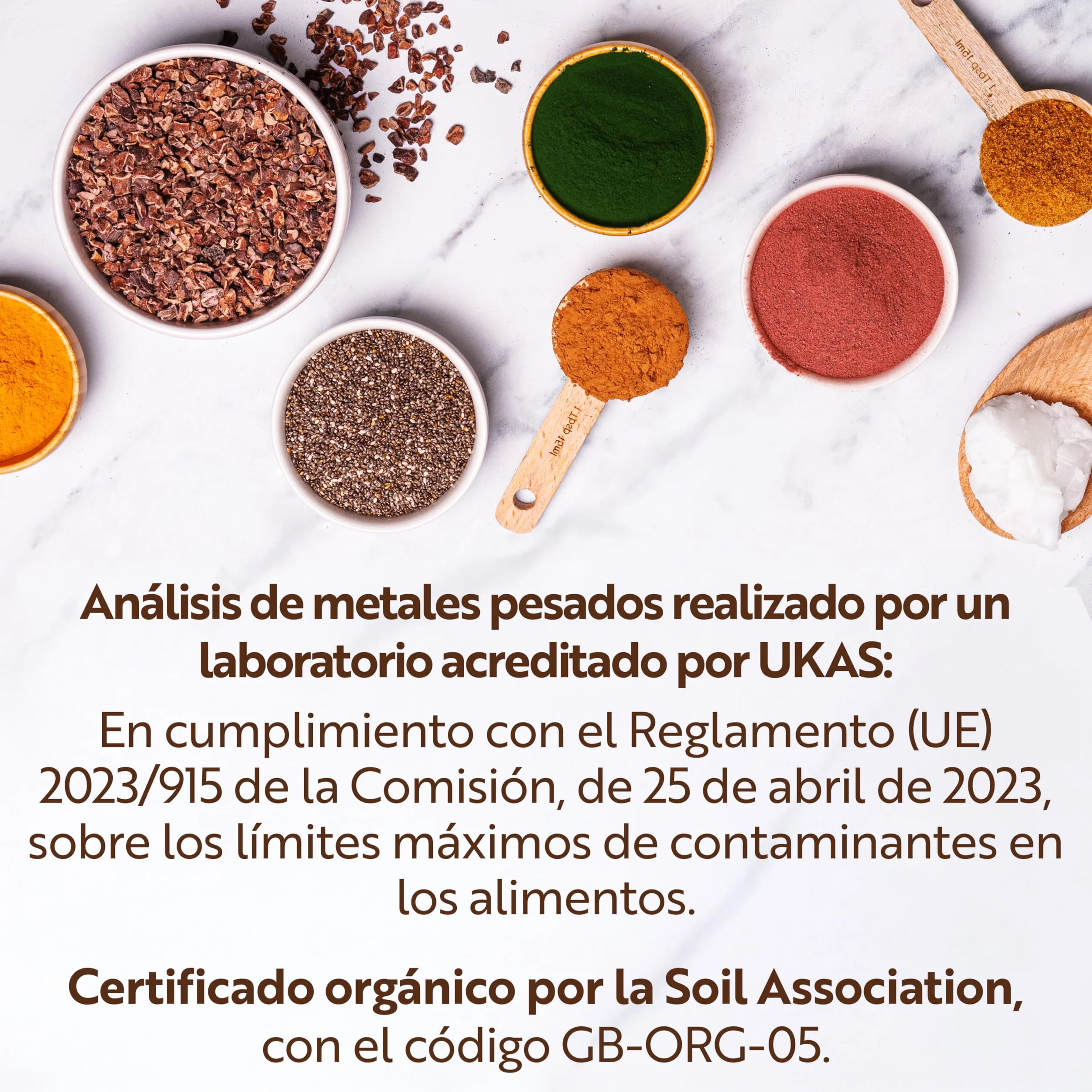 Sevenhills Wholefoods Mezcla de Siete Setas Orgánico En Polvo (Reishi, Chaga, Shiitake, Maitake, Melena De León, Cordyceps, Tremella) 500g