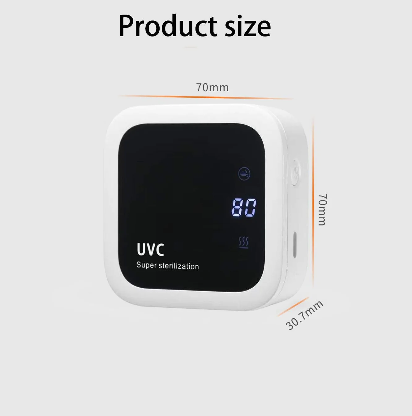 Cepillo de dientes desinfectante UV, soporte portátil con temporización, recargable inalámbricamente, 1000 mAh, montado en la pared para baños, funciones de protección