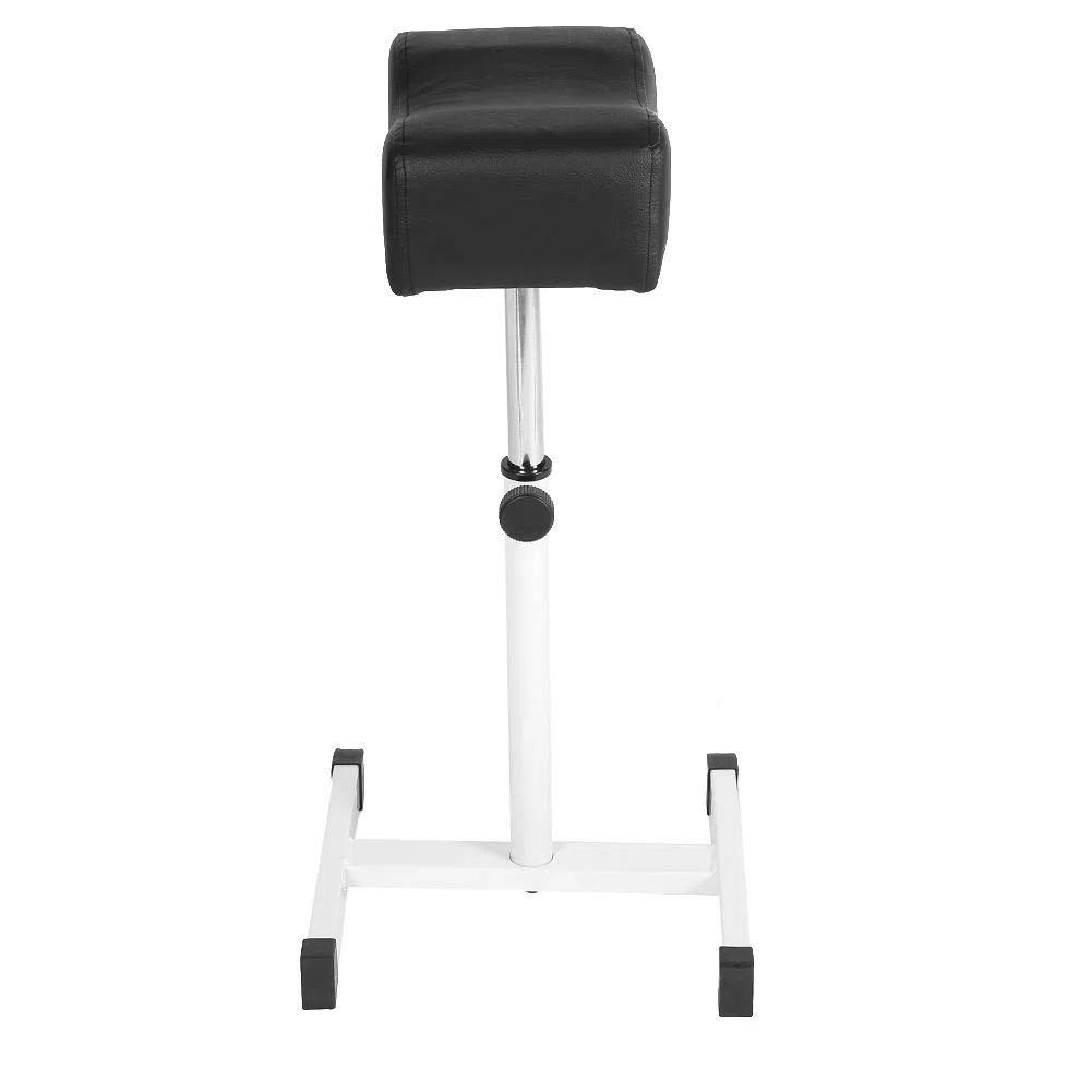 Taburete de pedicura, herramienta de pedicura profesional de manicura ajustable en altura, alcance: 38 – 57 cm, se utiliza para la manicura, pedicura, tatuaje, salón de spa