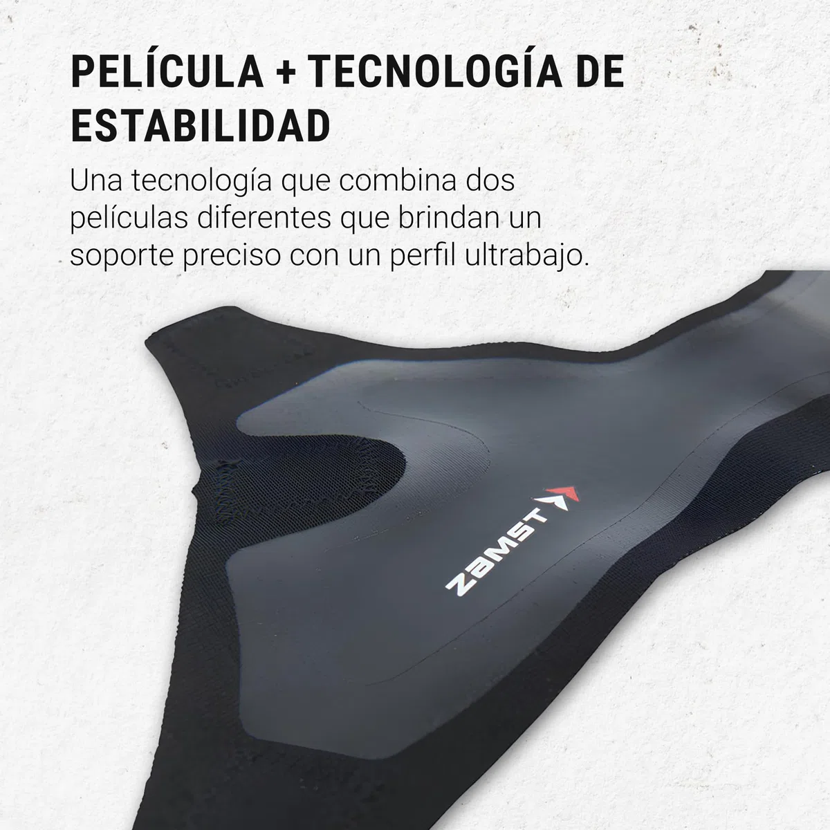 Zamst Filmista Ankle - Tobillera Ultrafina para Deporte, Soporte Estabilizador para el Tobillo para Hombres y Mujeres
