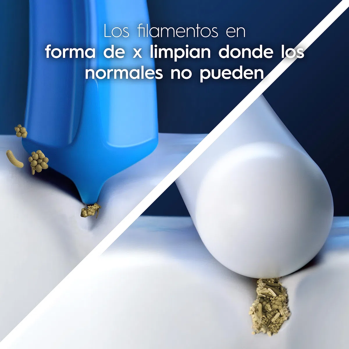Oral-B Sensitive Clean Cabezales de Recambio Originales, Blanco, Pack de 12 - Recambios para Cepillo Eléctrico Oral B Pro, con Filamentos Ultrasuaves en Forma de X para Encías Sensibles