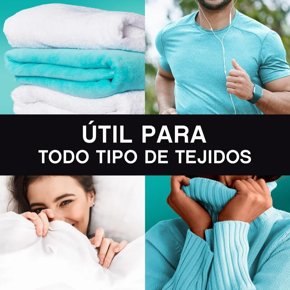 Lenor UNstoppables Perlas de Perfume para la Ropa, 96 Lavados (6 x 195g), Suavizante con Fragancia Fresca, Potenciador de Frescor
