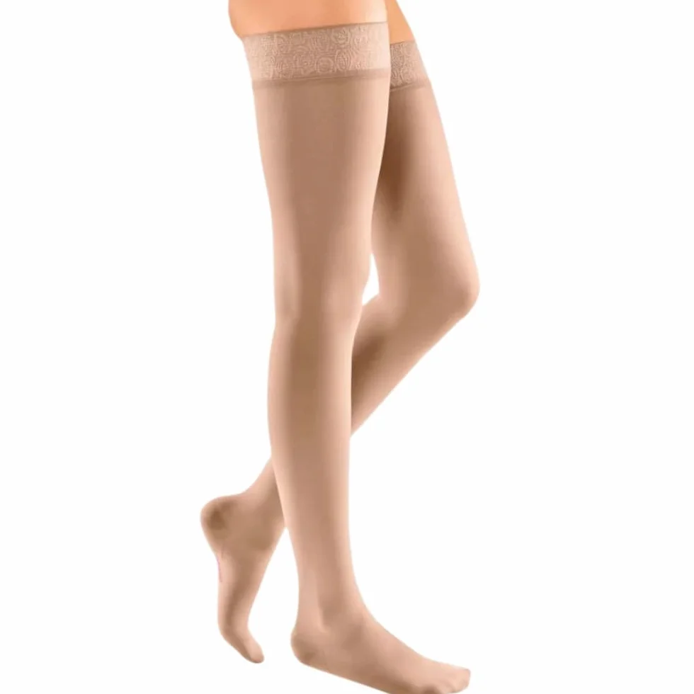 medi ven elegance CCL1 AG FBR - Calcetines hasta el muslo