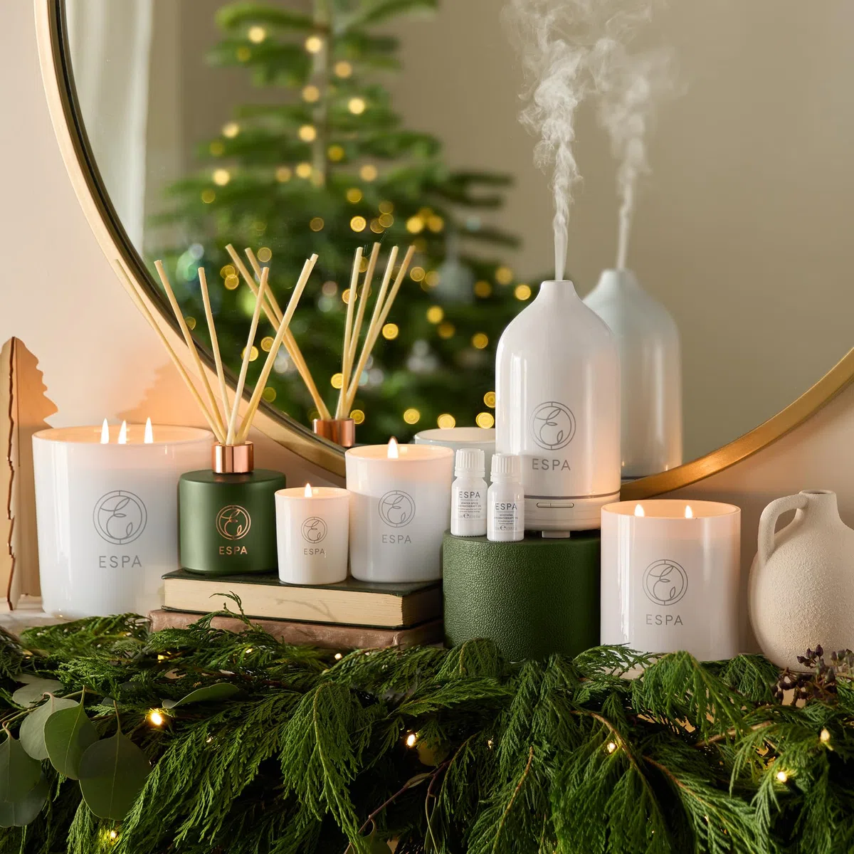 ESPA Vela Energizante 410g Menta Eucalipto Romero