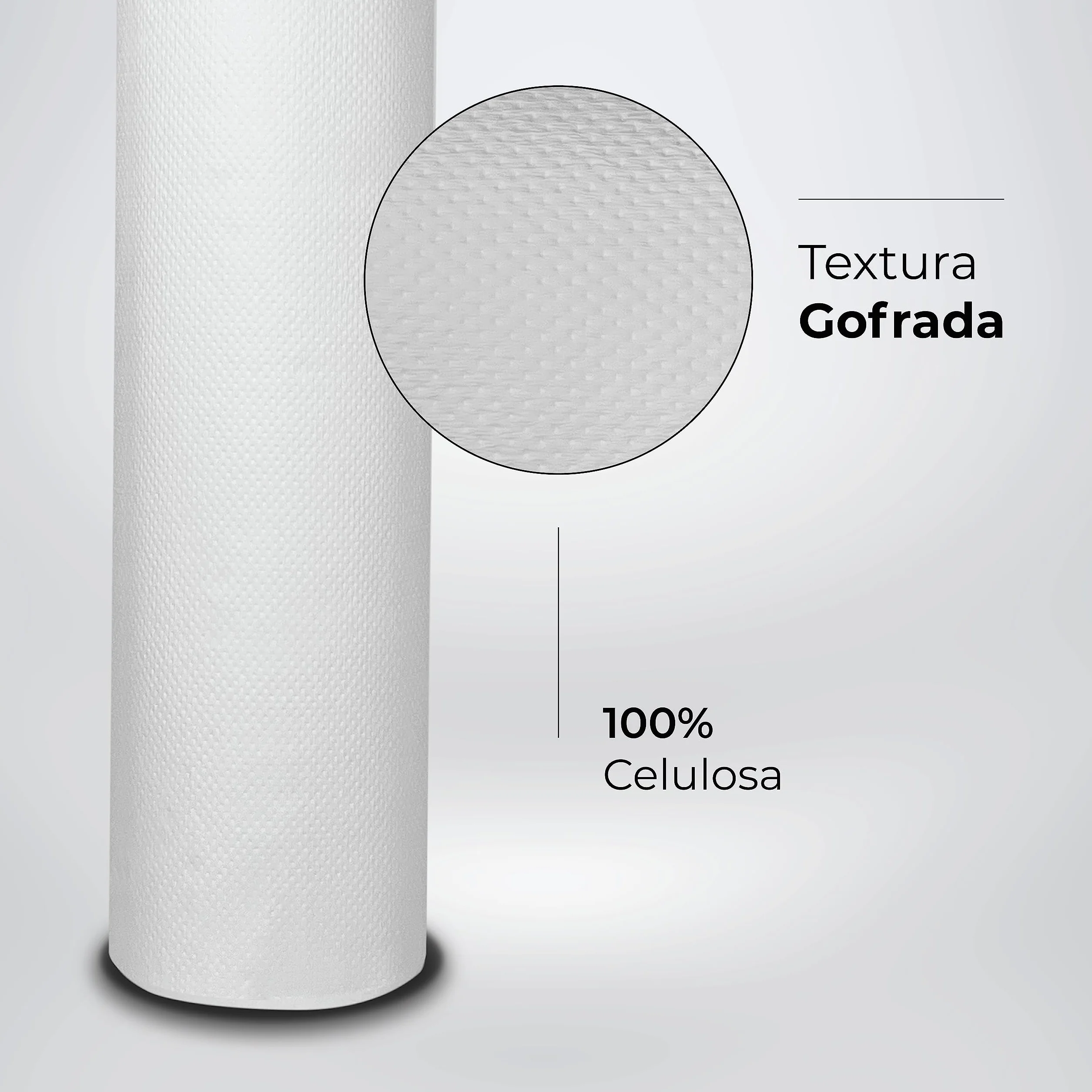 Papel Camilla ECO Precorte 50 cm 59 cm x 65 m Rollo Masaje 6 Rollos