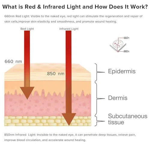 Tapete de terapia de luz LED, 1370 piezas, 660 nm rojo y infrarrojo cercano de 850 nm, terapia de cuerpo completo, controlador multifuncional fácil de usar