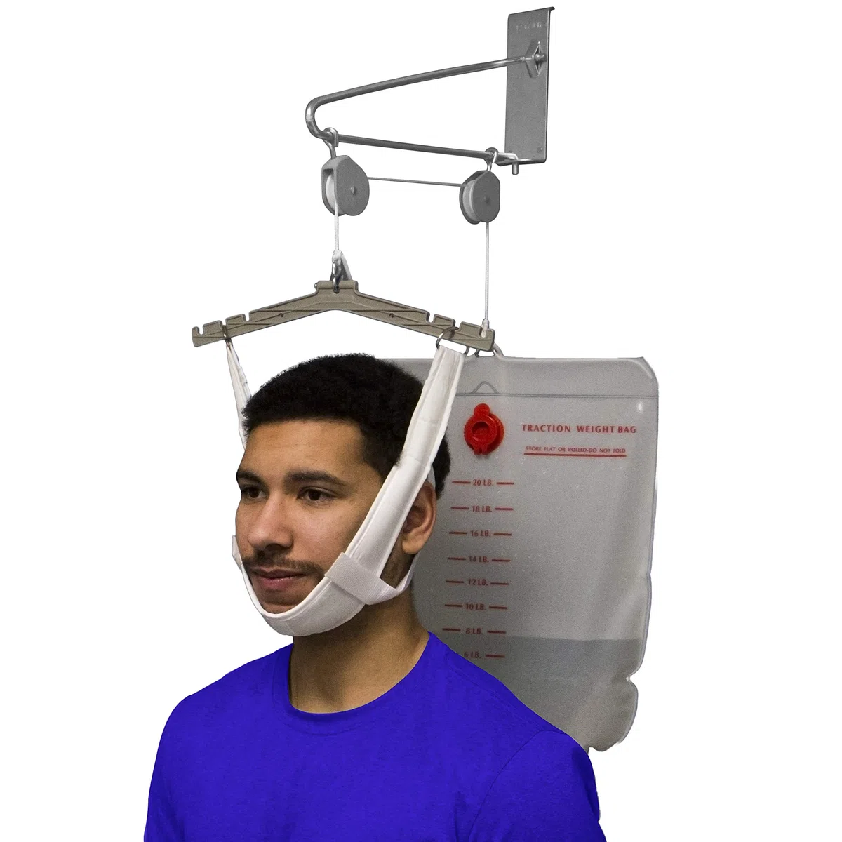 OTC - Kit de tracción cervical para puerta, completo