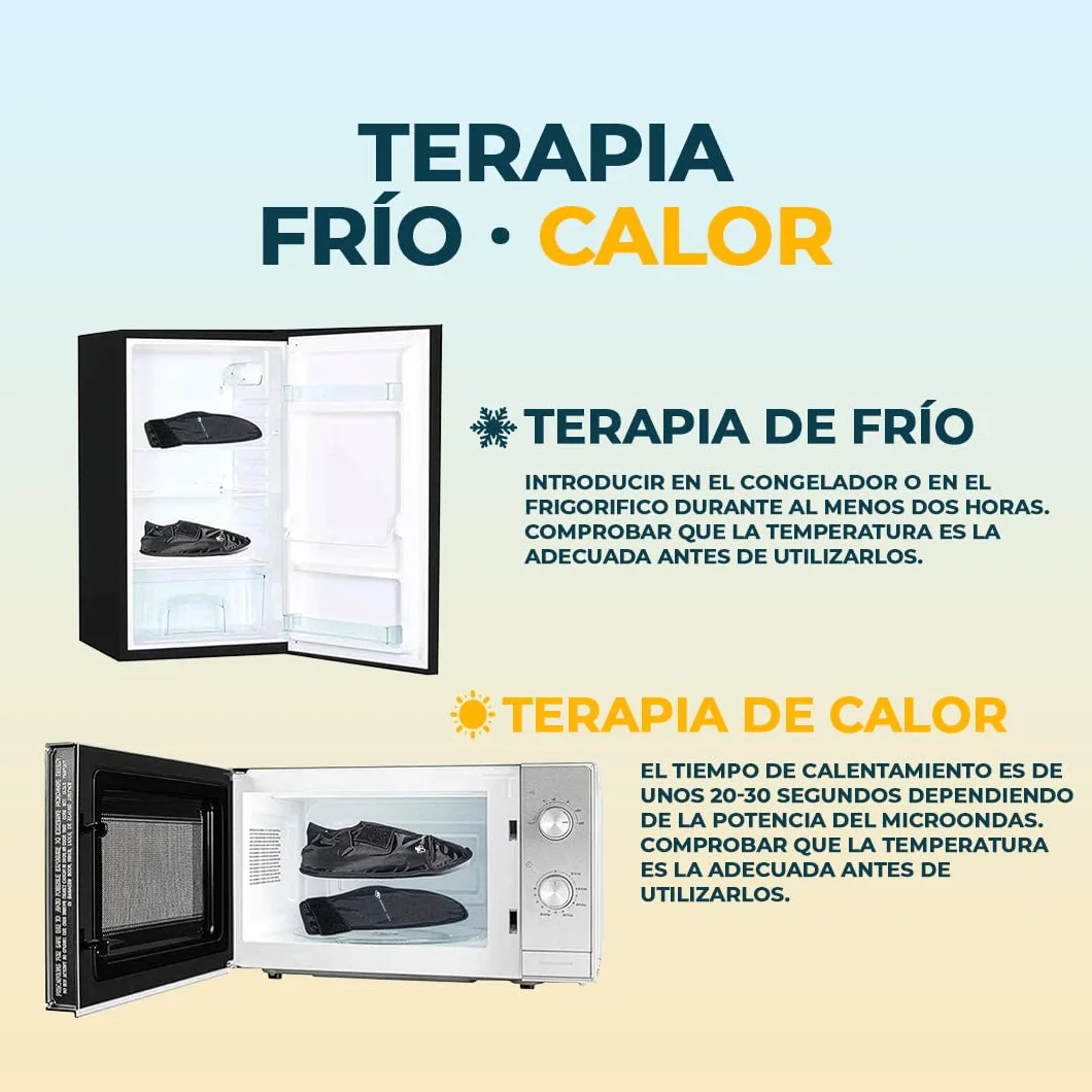 Kit Quimioterapia Guantes y Calcetines de Gel Frío para Manos y Pies | Ayuda a Reducir Molestias y Sensibilidad | Bolsa Isotérmica Incluida | Reutilizable | Negro