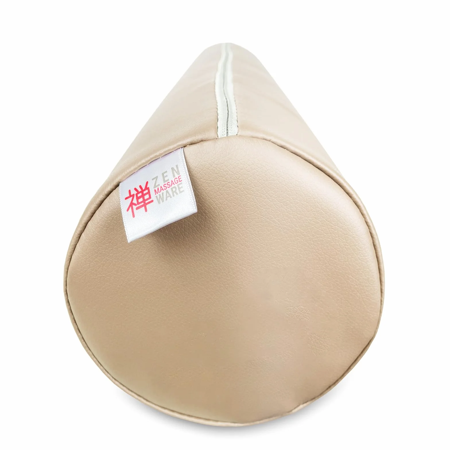 Cojín Rulo para Camillas de Masaje y Fisioterapia 60x15x15 cm - Cojín Cilíndrico PU Crema