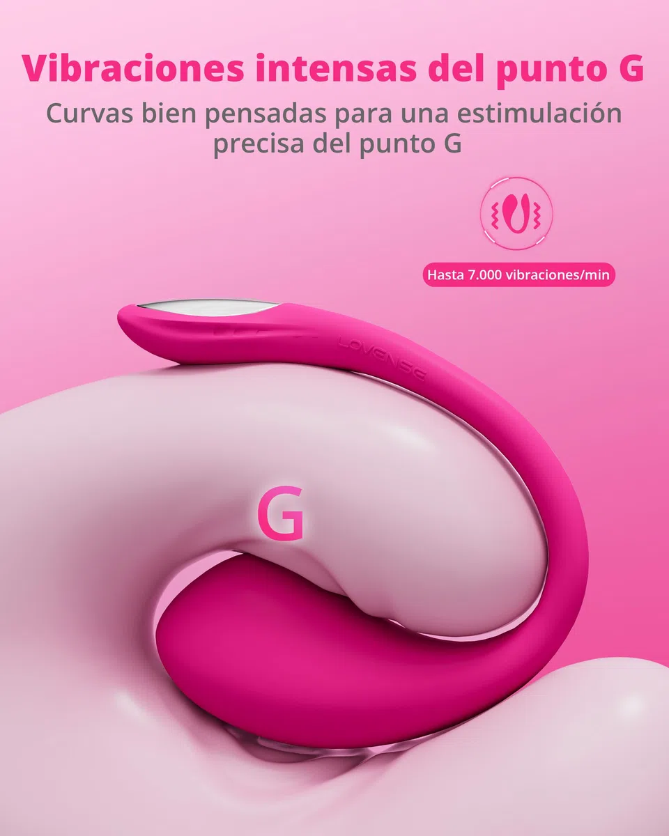 LOVENSE Lush 4 Vibrador Punto G con Control Remoto por App, Juguetes Sexuales para Parejas, Vibradorador Mujer Juguetes Eróticos, Luz LED, IPX7