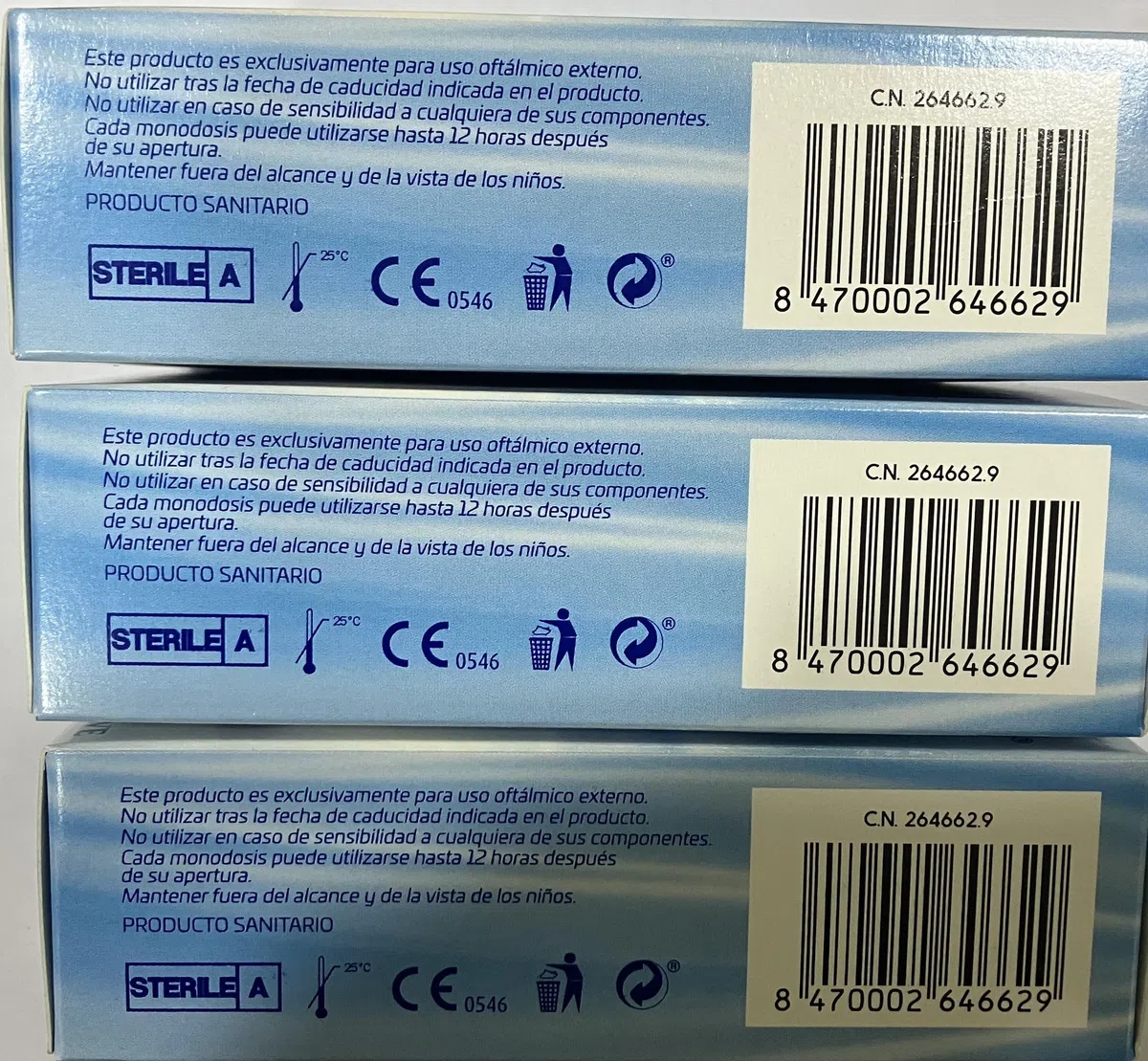 TouchSKY AQUORAL Pack 3X2 0.5ML 20 MONODOSIS