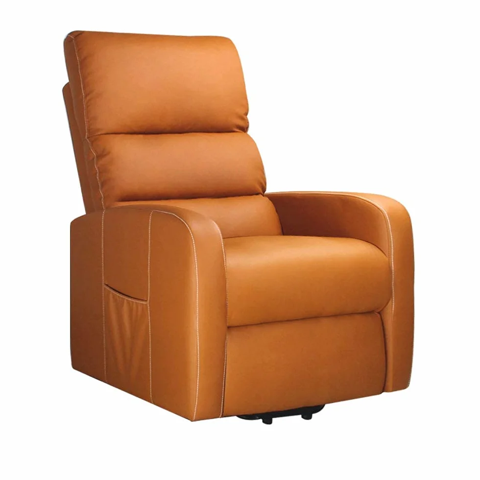 Sillón Relax Masaje Levanta Personas Camel Reclinable Elevación Automática Mando Control 5 Modos Calor Lumbar 8 Motores 4 Zonas Masaje Polipiel