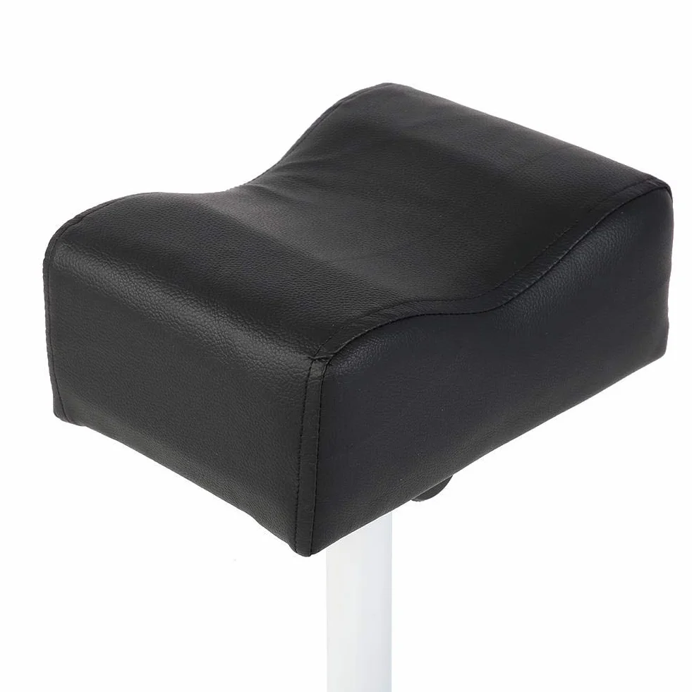 Taburete reposapiés ajustable para pedicura ergonómico salón spa