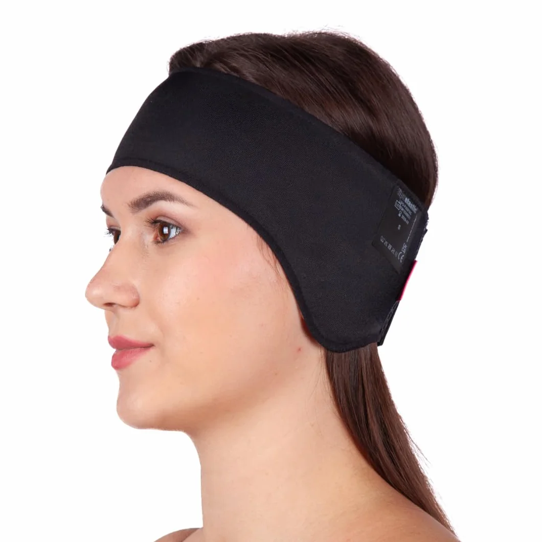 LIPOELASTIC Vendaje de oreja unisex para postoperatorio, prenda de compresión para la oreja, diadema de otoplastia como vendaje de oreja, banda de oreja de cierre automático, cómoda banda