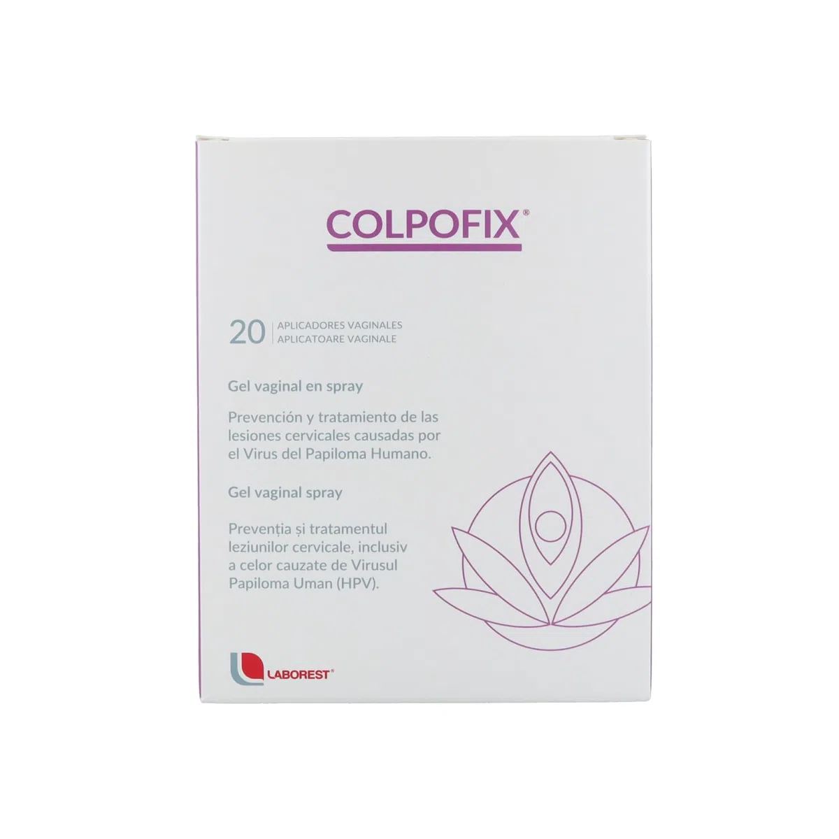 COLPOFIX GEL VAGINAL EN SPRAY | 2 Frascos 20ml (20 Aplicadores)