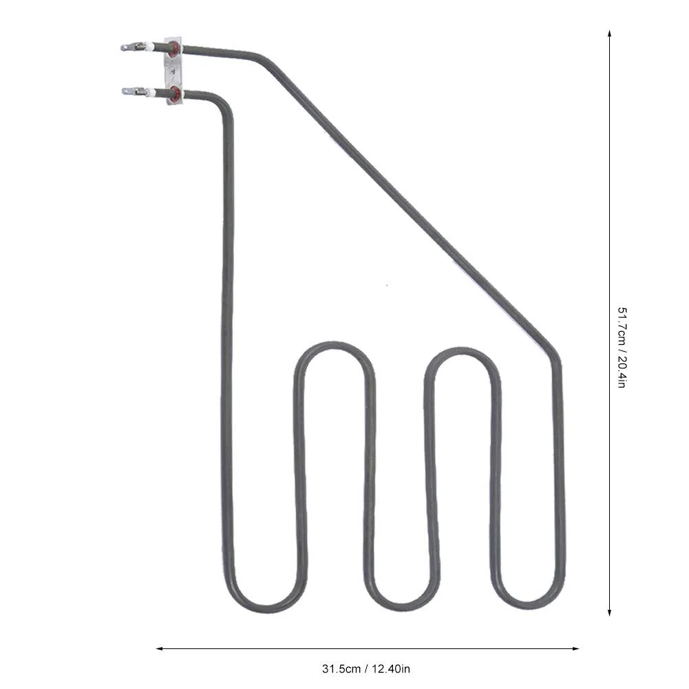 Elemento Calefactor Eléctrico, Estufa de Sauna, Componente de Calor Recto de Acero Inoxidable para el Hogar, Hotel, Saunas, Clubes, Gimnasio (SAV-1500W)
