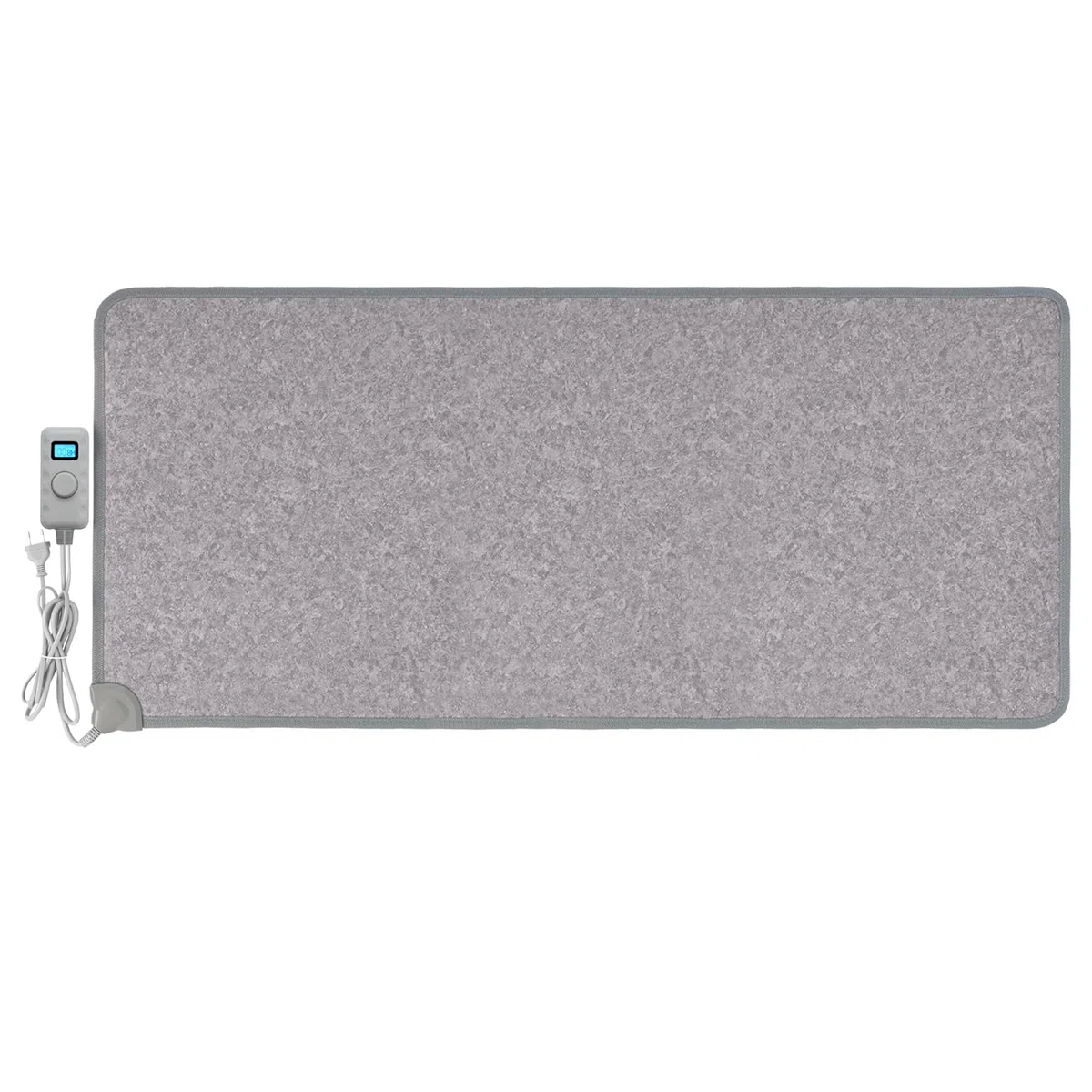 Carbon Feed Calefacción de suelo eléctrica grande 55x110cm Calentador de pies Alfombra Calefactora