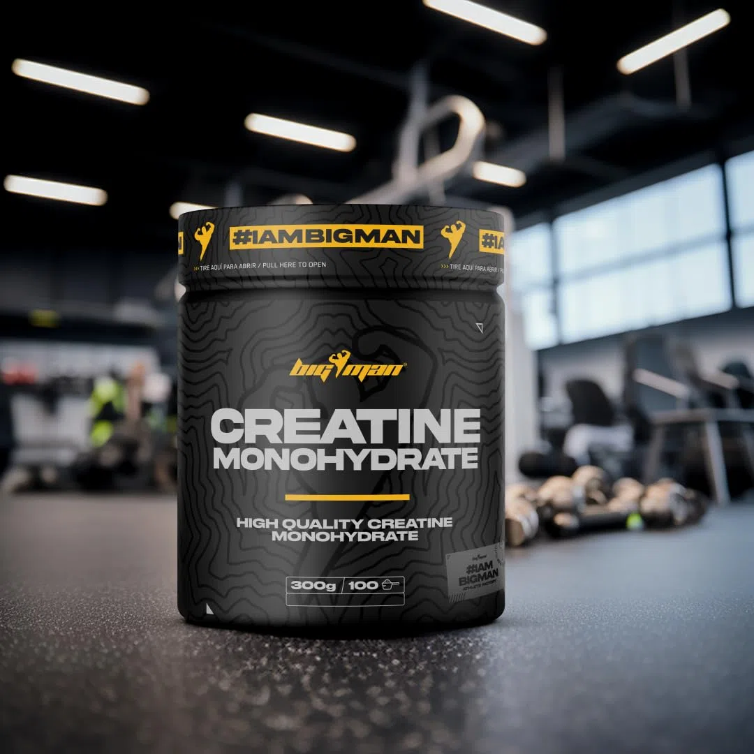 BigMan | Pack FORZA PROTEIN 2kg + CREATINA 300 GR | Proteína 80% | Aislado proteína Soja + Concentrado Whey | Creatina | Alto Contenido en Proteínas (Chocolate)