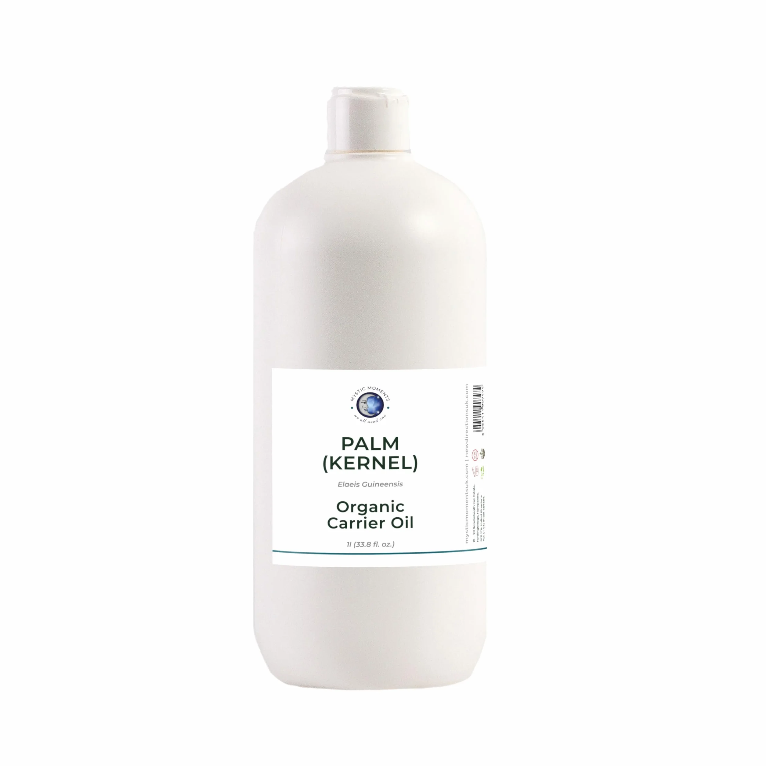Aceite portador orgánico de aceite de palma (núcleo) 1 Litre 100% puro Mystic Moments