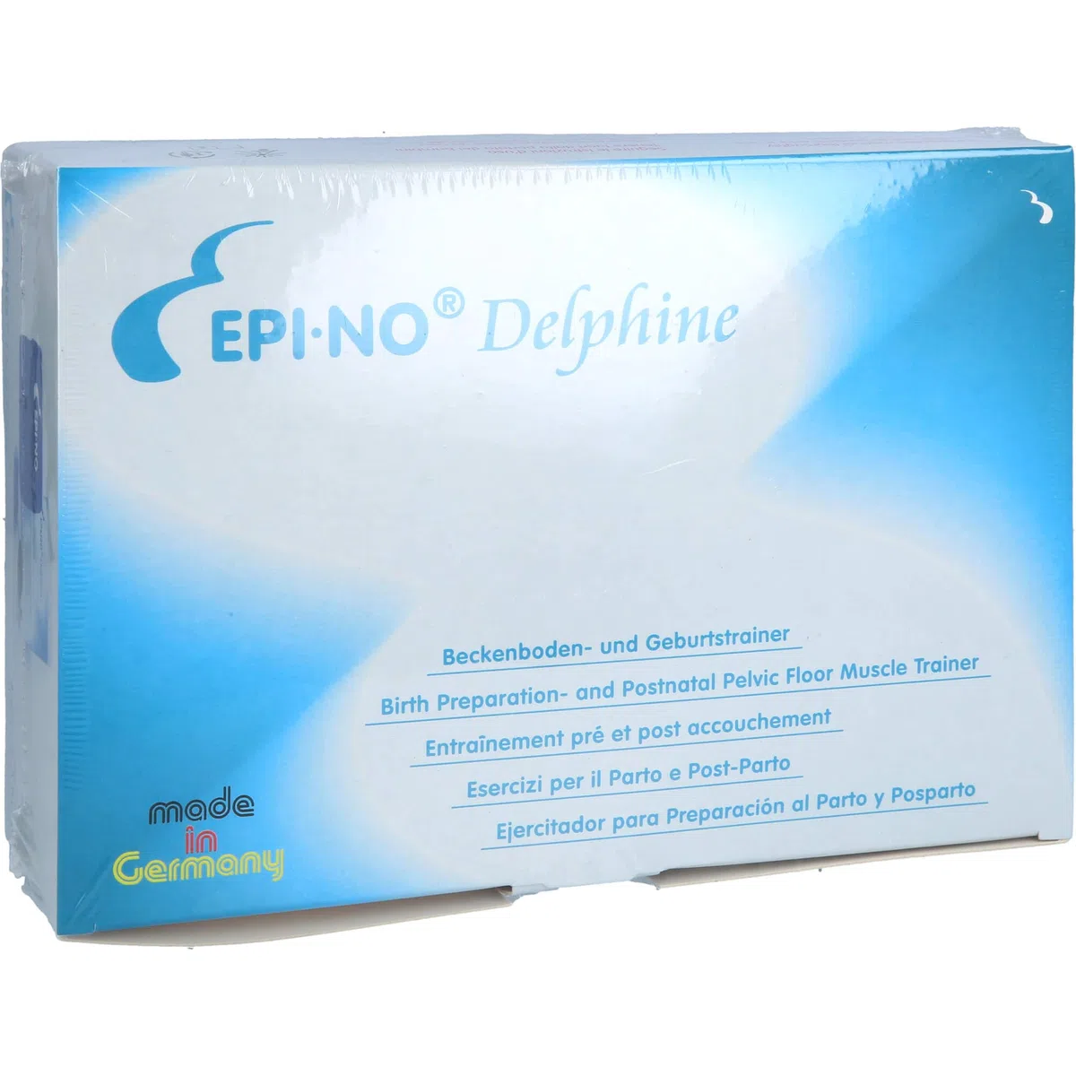 EPI-NO Delphine Beckenboden- und Geburtstrainer Ballon mit Handpumpe, 1 pzas Set