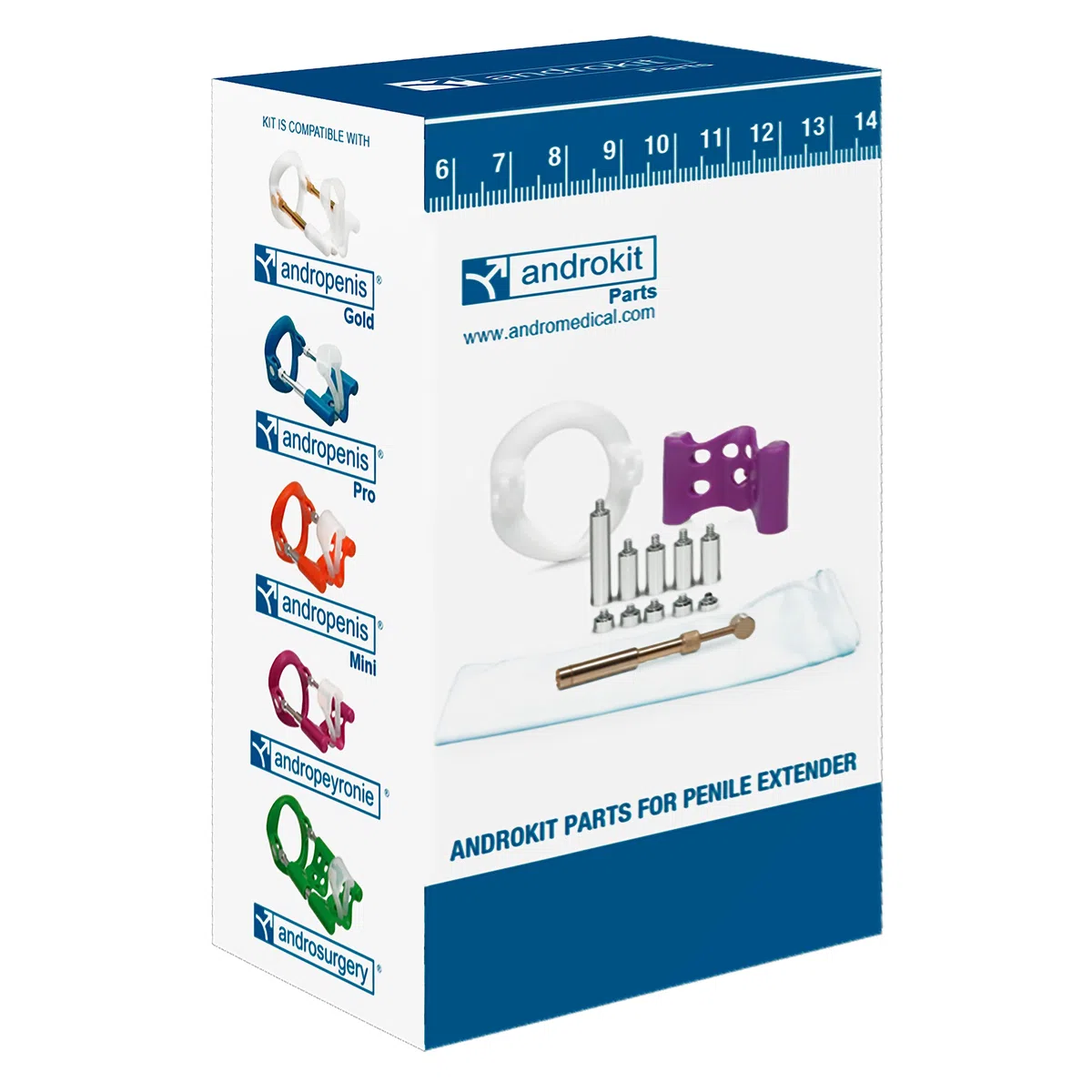 Androkit Parts de Andromedical | Repuestos y accesorios para Andropenis o Andropeyronie o Androsurgery