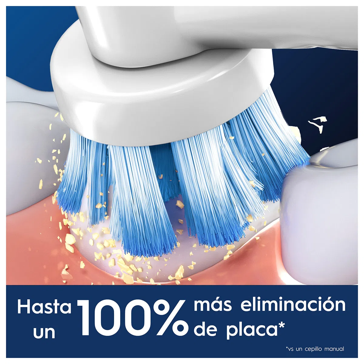 Oral-B Sensitive Clean Cabezales de Recambio Originales, Blanco, Pack de 12 - Recambios para Cepillo Eléctrico Oral B Pro, con Filamentos Ultrasuaves en Forma de X para Encías Sensibles