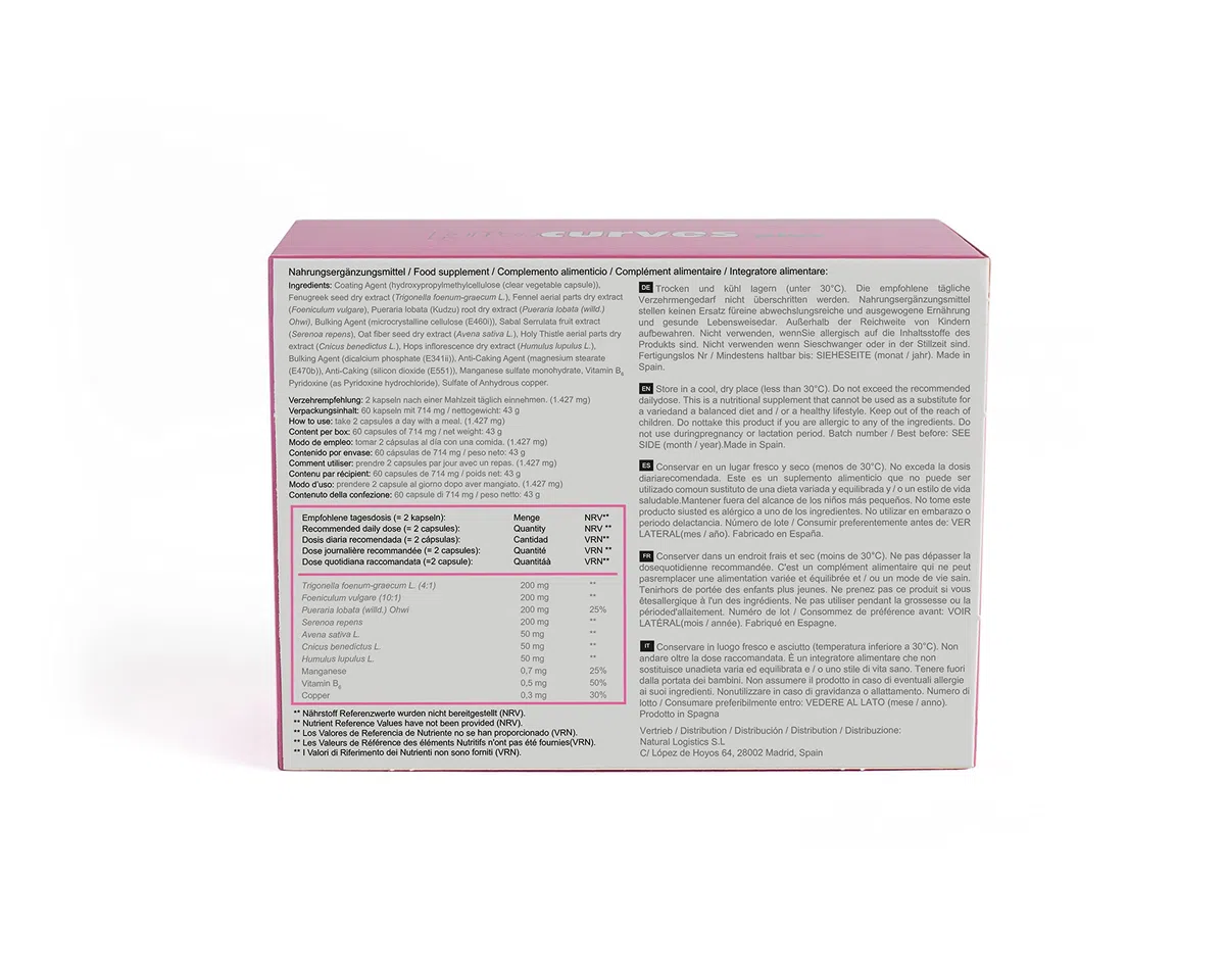 3 Procurves Plus + 3 Procurves Cream: Cápsulas y Crema para aumentar el pecho y reafirmarlo