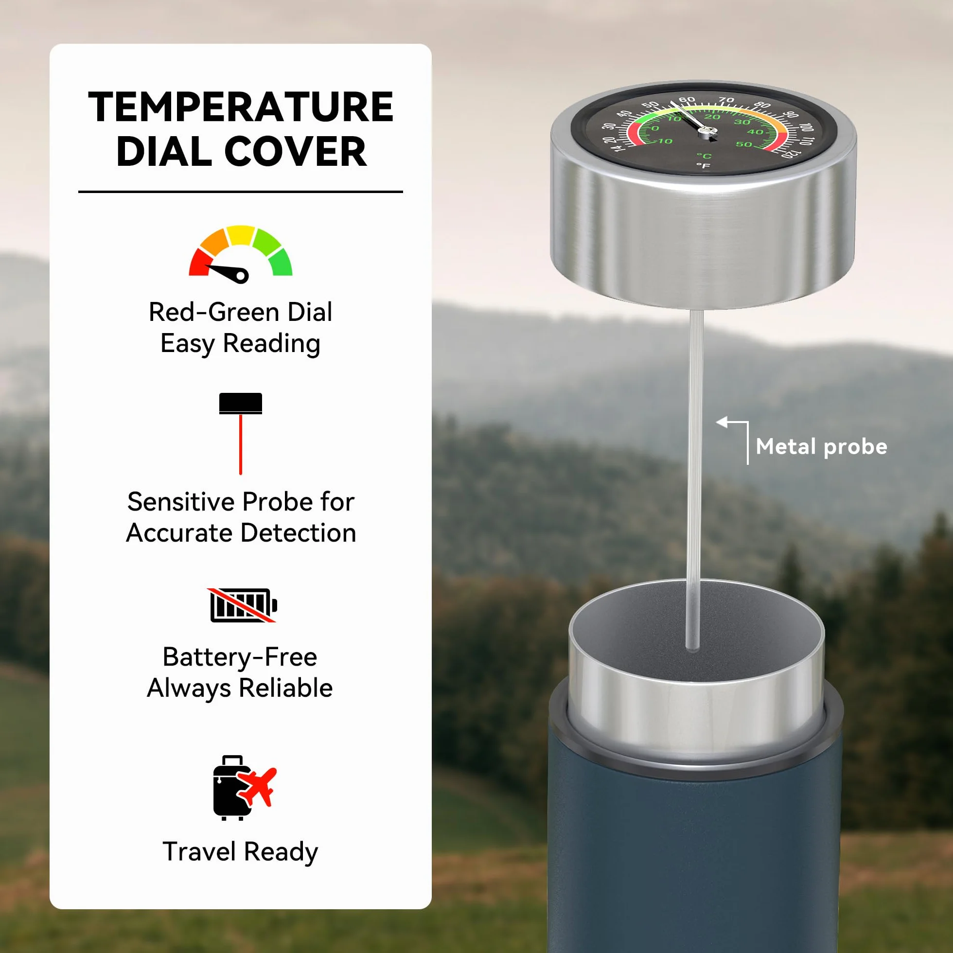 DISONCARE nevera medicamentos portatil,nevera insulina viaje de Indicador de temperatura mecánico,TSA estuche insulina,Contiene 3 plumas de inyección,2-8 °C,Viajes para diabéticos(Azul oscuro)