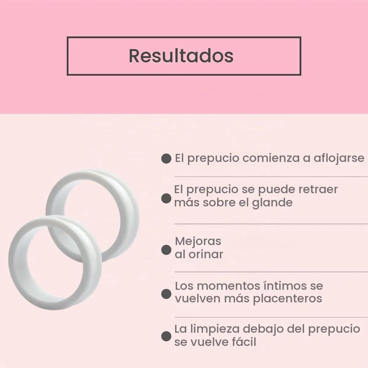 Vajraang Anillos de estiramiento de fimosis (juego de 20 anillos) con crema de estiramiento frontal, herramienta y folleto "Cómo usar", blanco, 3, 4, 5, 6, 8, 10, 12... 38 mm