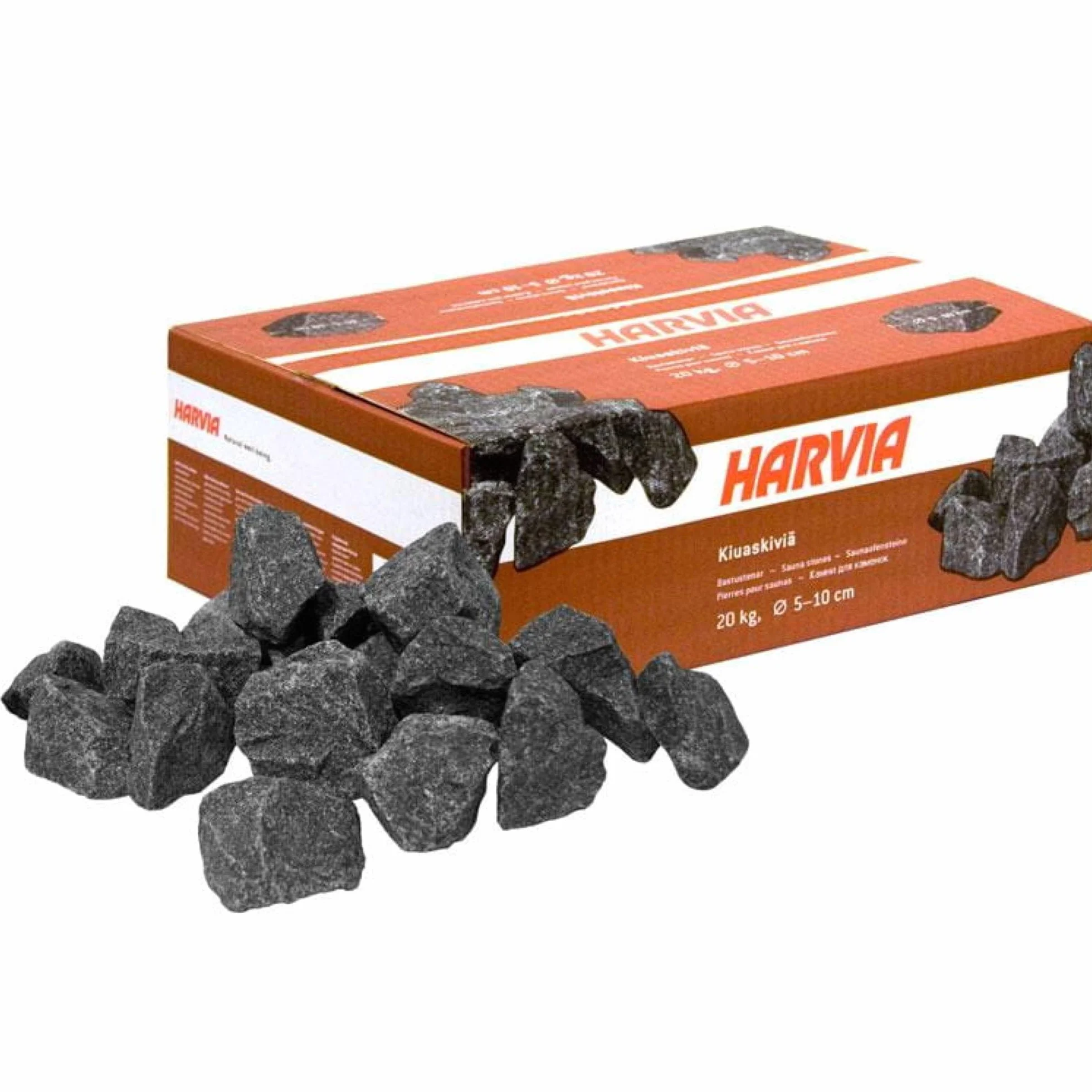 Harvia 20 kg piedras para sauna 5 – 10 cm