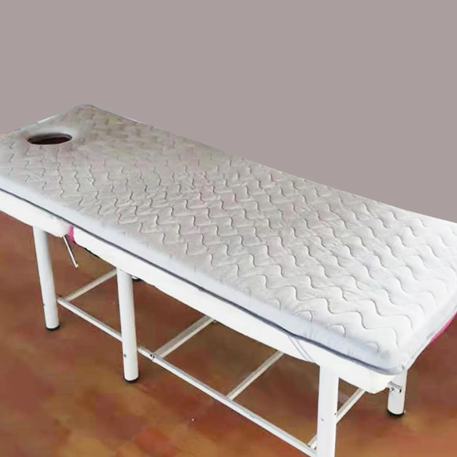 Duradero Colchón para Camilla de Masaje con Agujero, Plegable Colchoneta para Camilla de Pestanas, Suave Cómodo para Camilla de SPA, Salón de Belleza, Funda para Camilla,A,60x180cm/23x71in