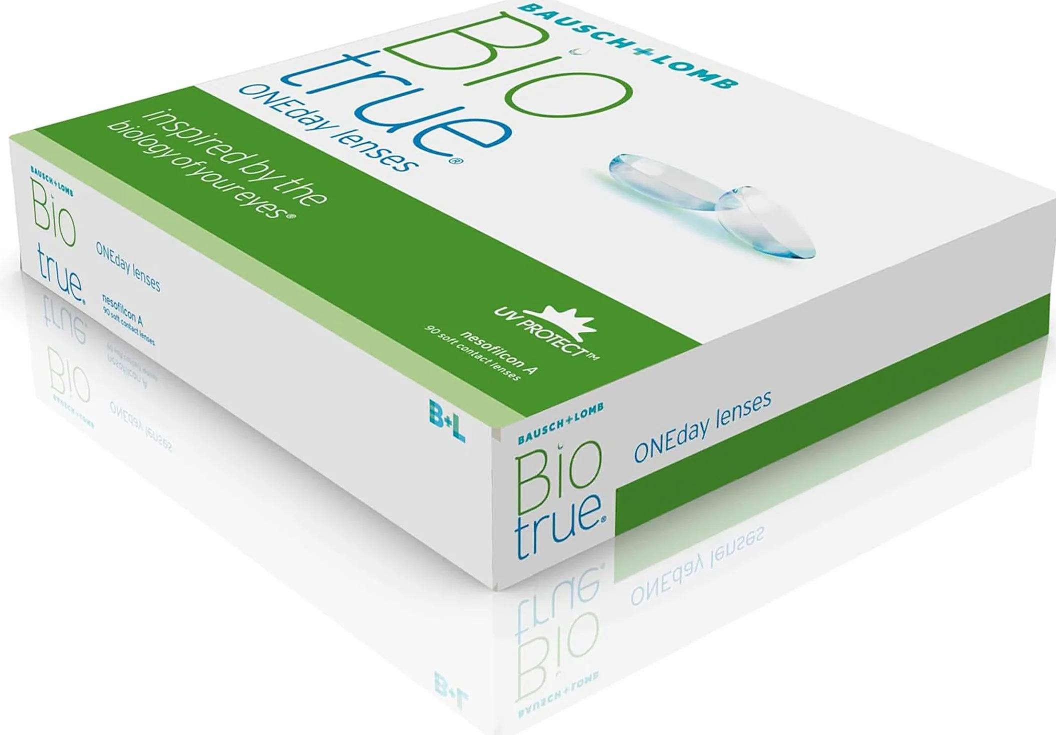 Bausch + Lomb Biotrue ONEday lentillas diarias esféricas 90 unidades 8.6 BC 14.20 DIA -04,25