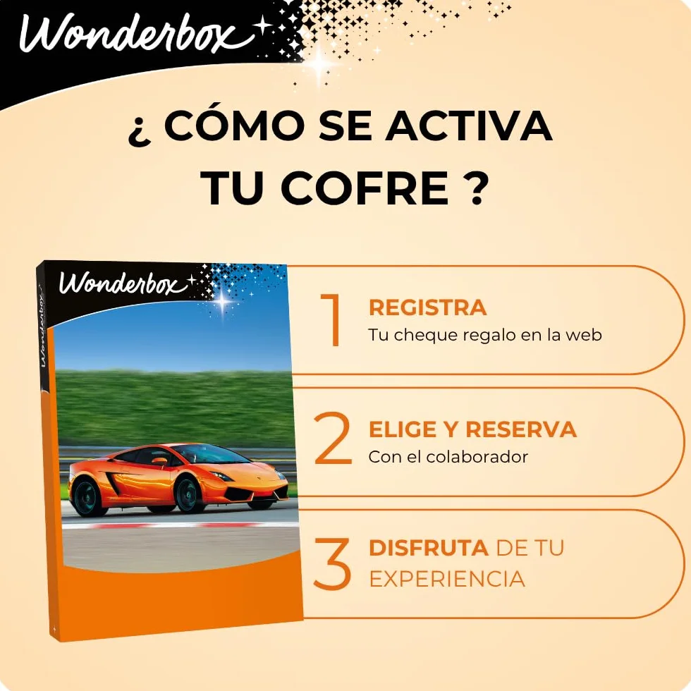 WONDERBOX regalo -100% ADRENALINA- 9.550 actividades para una o más personas