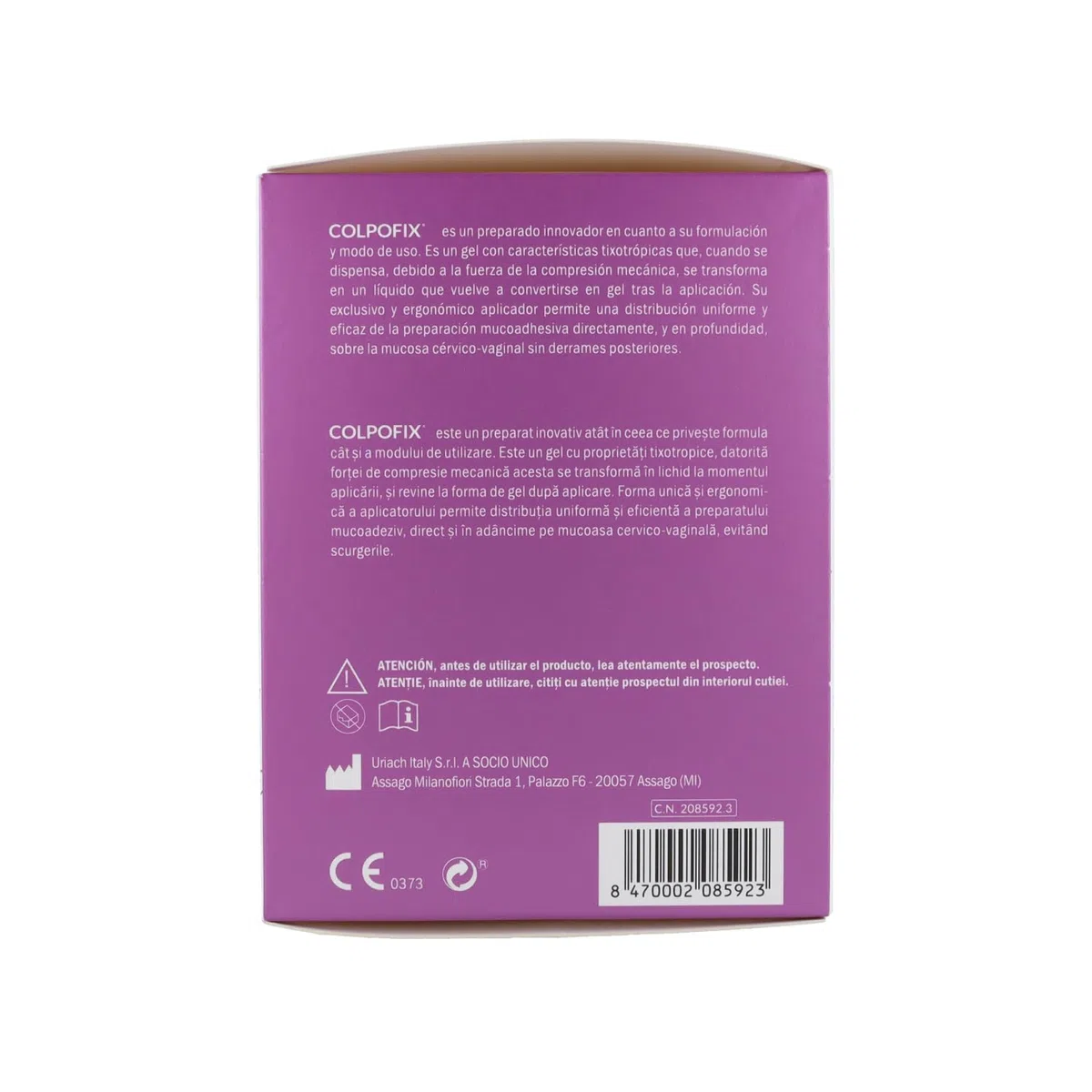 COLPOFIX GEL VAGINAL EN SPRAY | 2 Frascos 20ml (20 Aplicadores)
