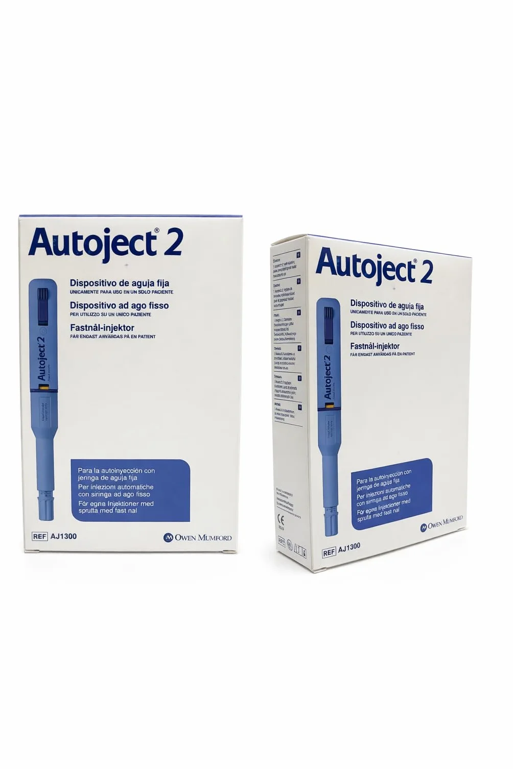 OWEN MUMFORD INC. OWNAJ1300 Autoject 2 Dispositivo de ayuda para autoinyección, cuidado de la salud personal