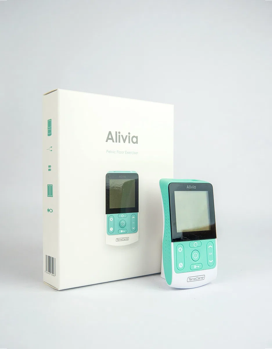TensCare Alivia. Ejercitador de Suelo Pélvico con Programas EMS Clínicamente Probados. Dispositivo para Combatir la Incontinencia y Aliviar el Dolor Menstrual, Endometriosis y Dismenorrea