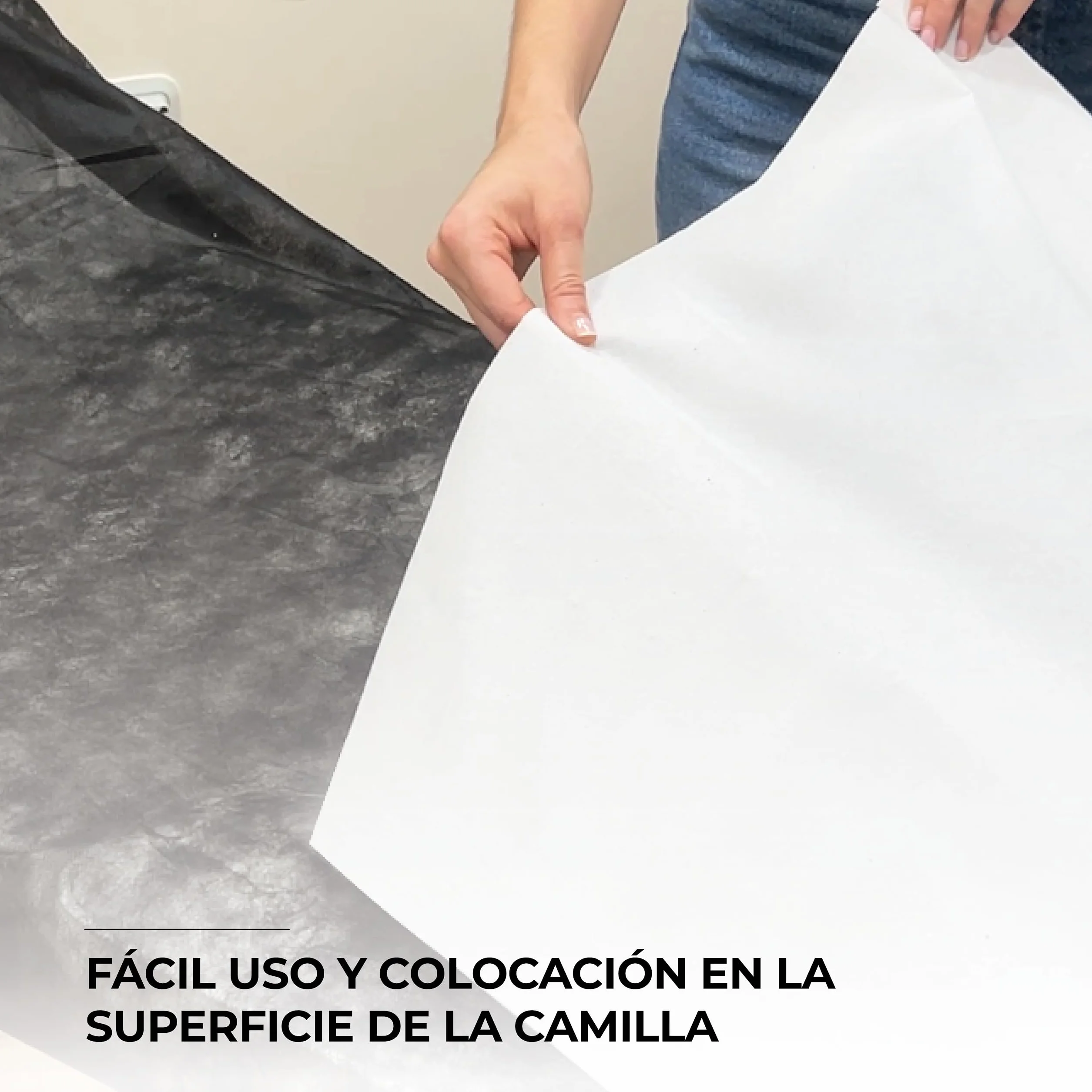 Papel Camilla ECO Precorte 50 cm 59 cm x 65 m Rollo Masaje 6 Rollos
