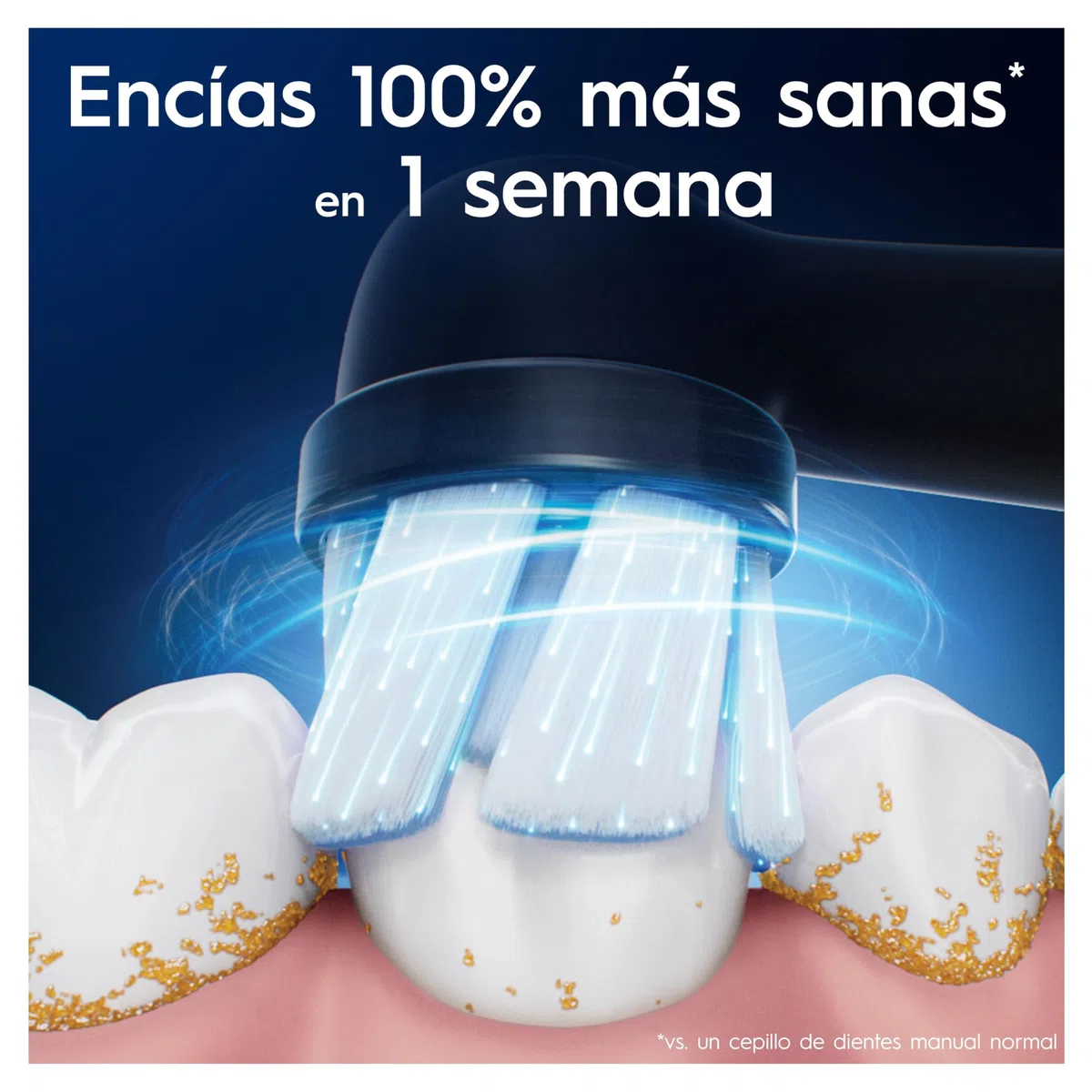 Oral-B iO Gentle Care Cabezales de Recambio Originales, Negro, Pack de 6 - Recambios para Cepillos de Dientes Eléctricos Oral B iO, Cepillado Delicado para Encías Sensibles, Filamentos Suaves