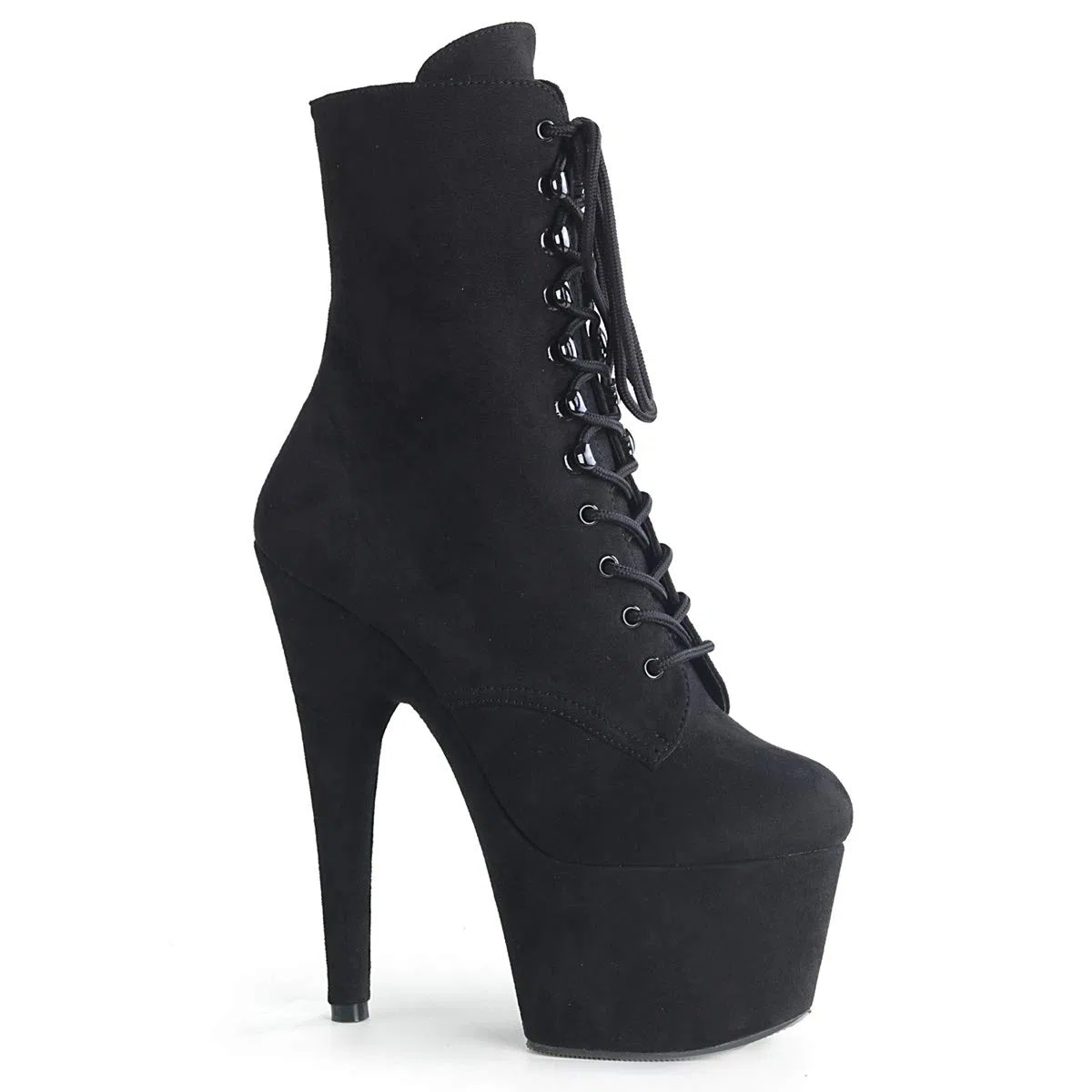Pleaser ADORE-1020FS Blk Faux Suede/Blk Faux Suede UK 4 (EU 37)
