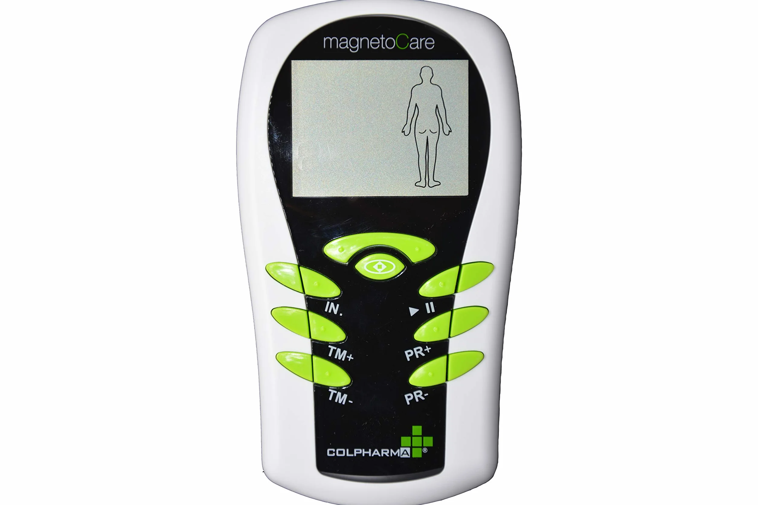 COLPHARMA - Dispositivo de magnetoterapia MAGNETOCARE, alta intensidad, alta y baja frecuencia, 2 canales, 20 programas de intensidad regulable