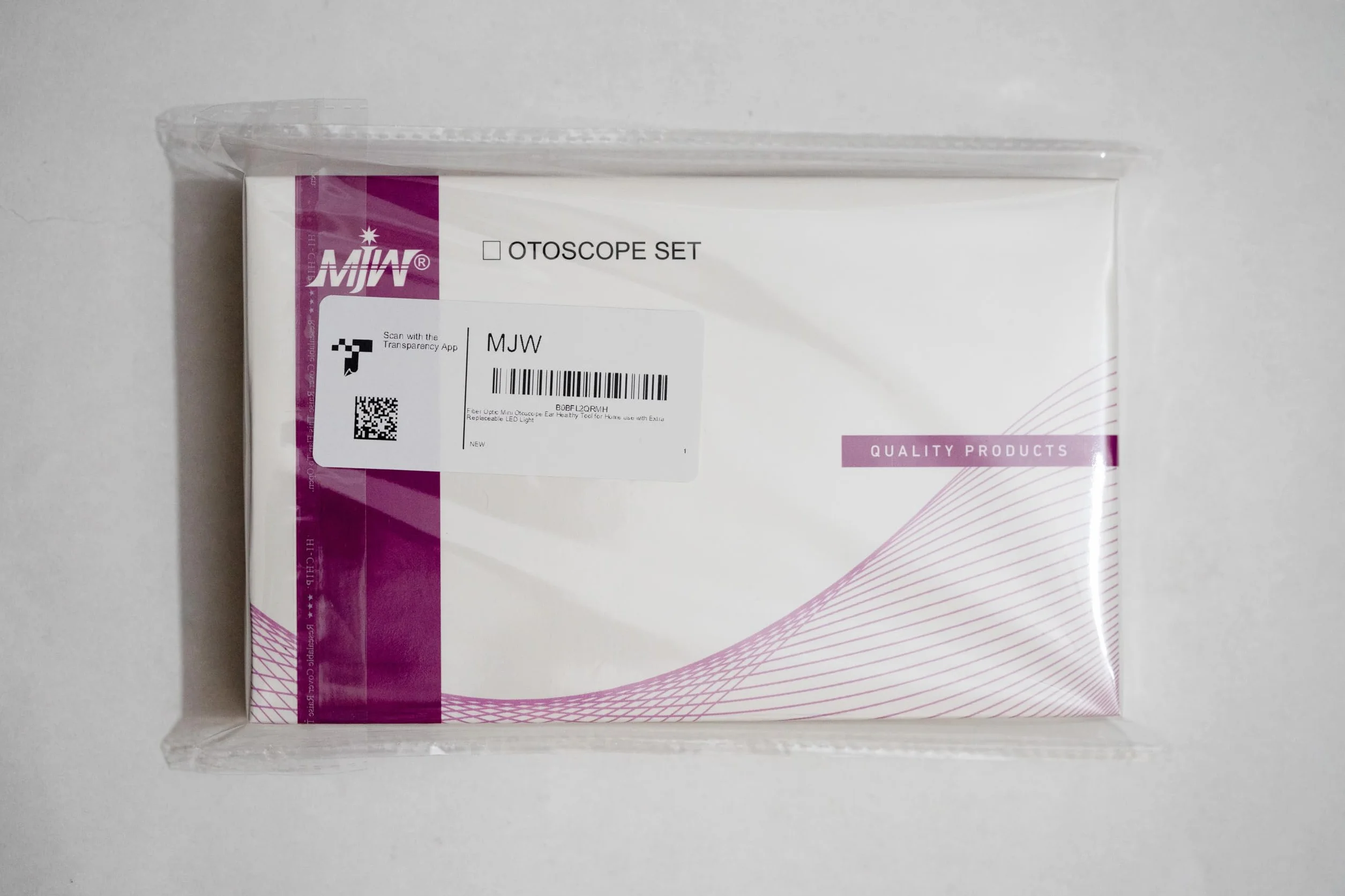 Mini otoscopio de fibra óptica con luz LED reemplazable adicional Reproducción perfecta del color Homologación
