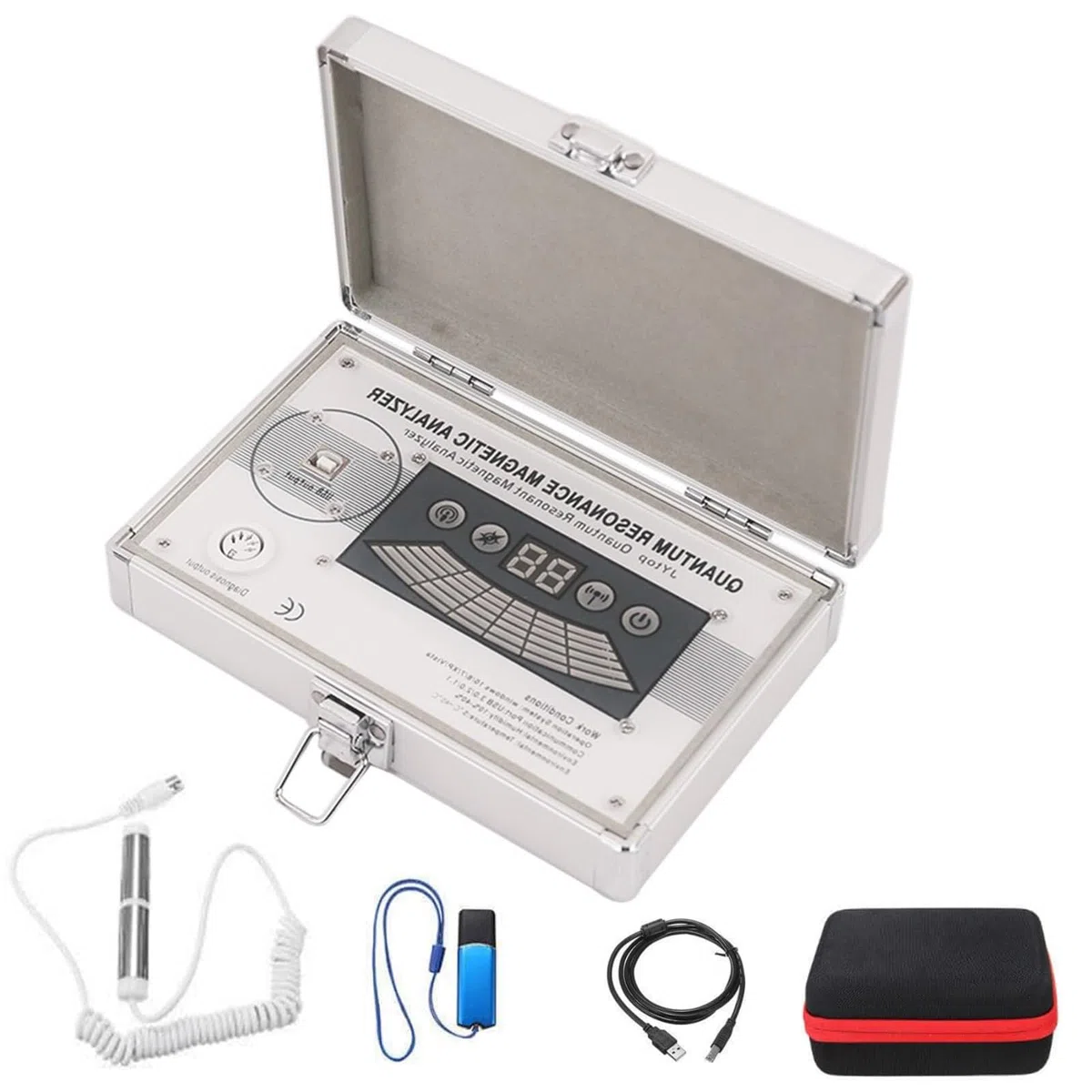 Analizador de salud con 61 informes, máquina de biorresonancia para terapia cuántica, análisis dinámico 3D y análisis corporal de resonancia magnética 3 en 1