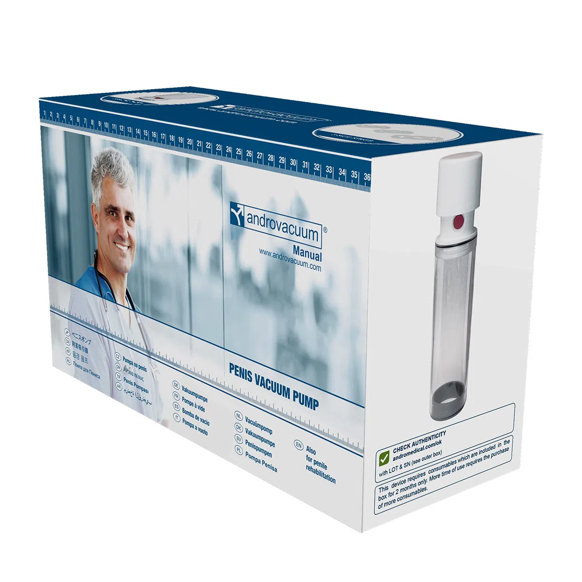 Manual | Androvacuum Manual Version | Marca Andromedical ES