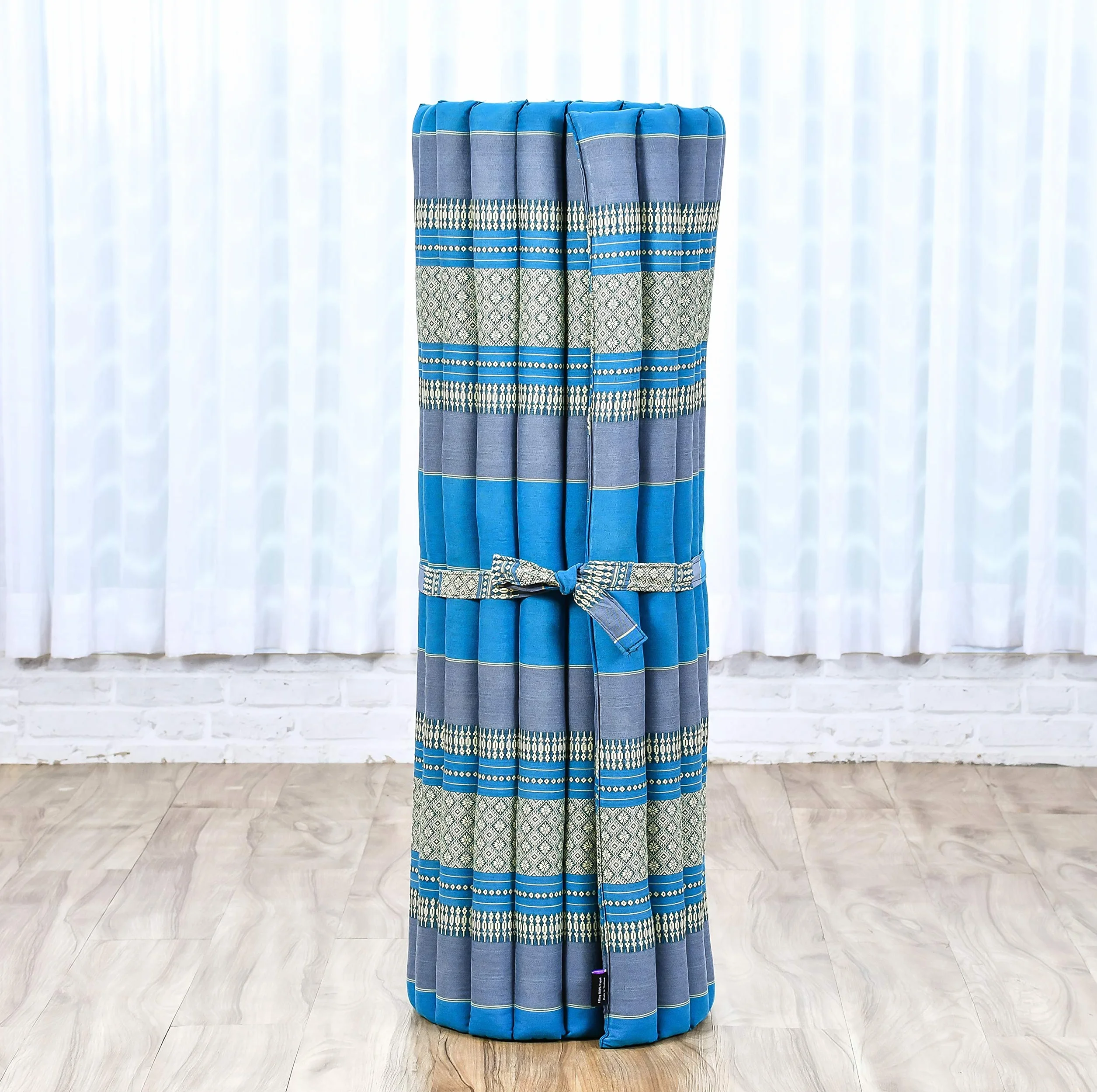 Leewadee Esterilla Thai Enrollable Ancha 190 x 100 cm - Kapok Masaje Thai & Dormir Alternativa Futon