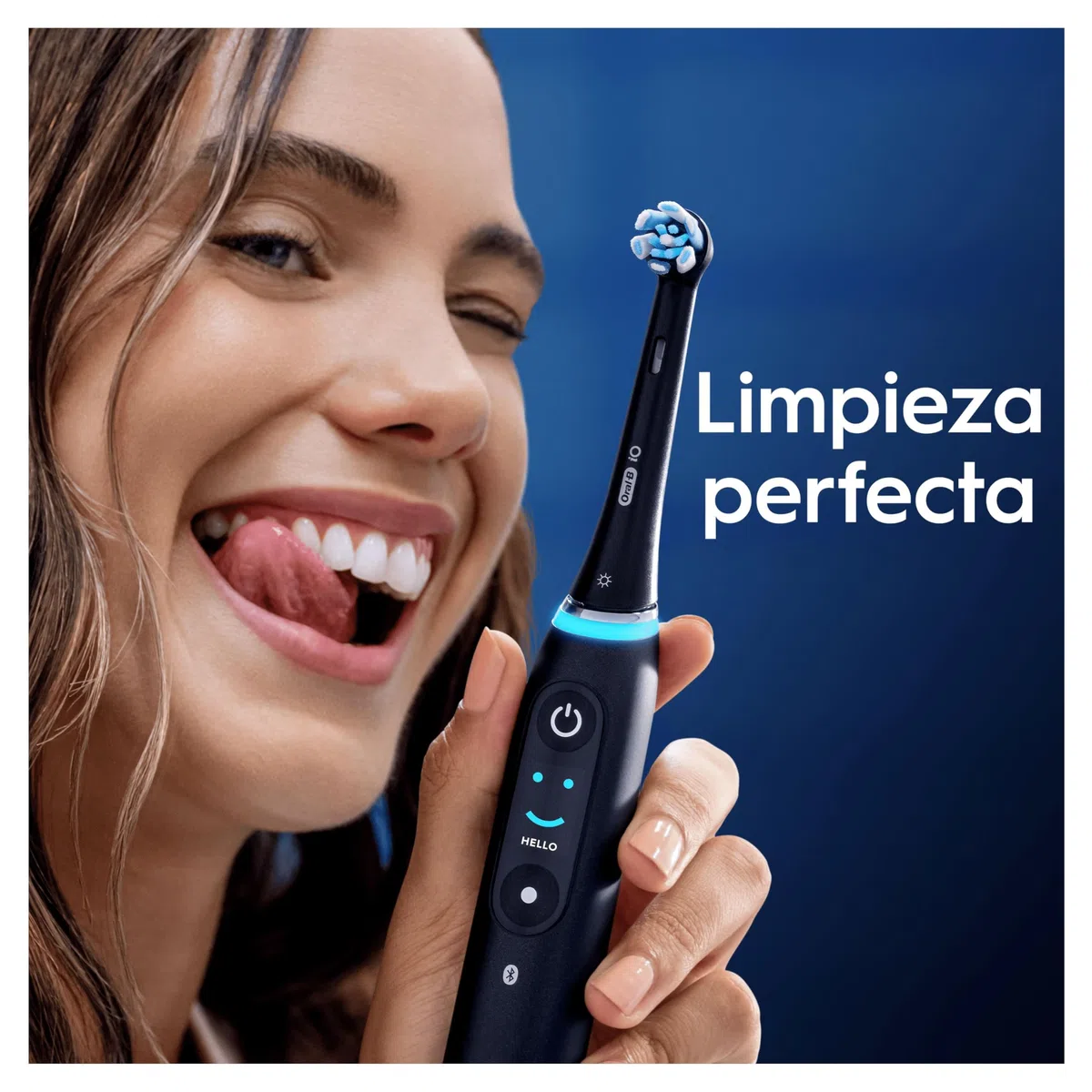 Oral-B iO Gentle Care Cabezales de Recambio Originales, Negro, Pack de 6 - Recambios para Cepillos de Dientes Eléctricos Oral B iO, Cepillado Delicado para Encías Sensibles, Filamentos Suaves