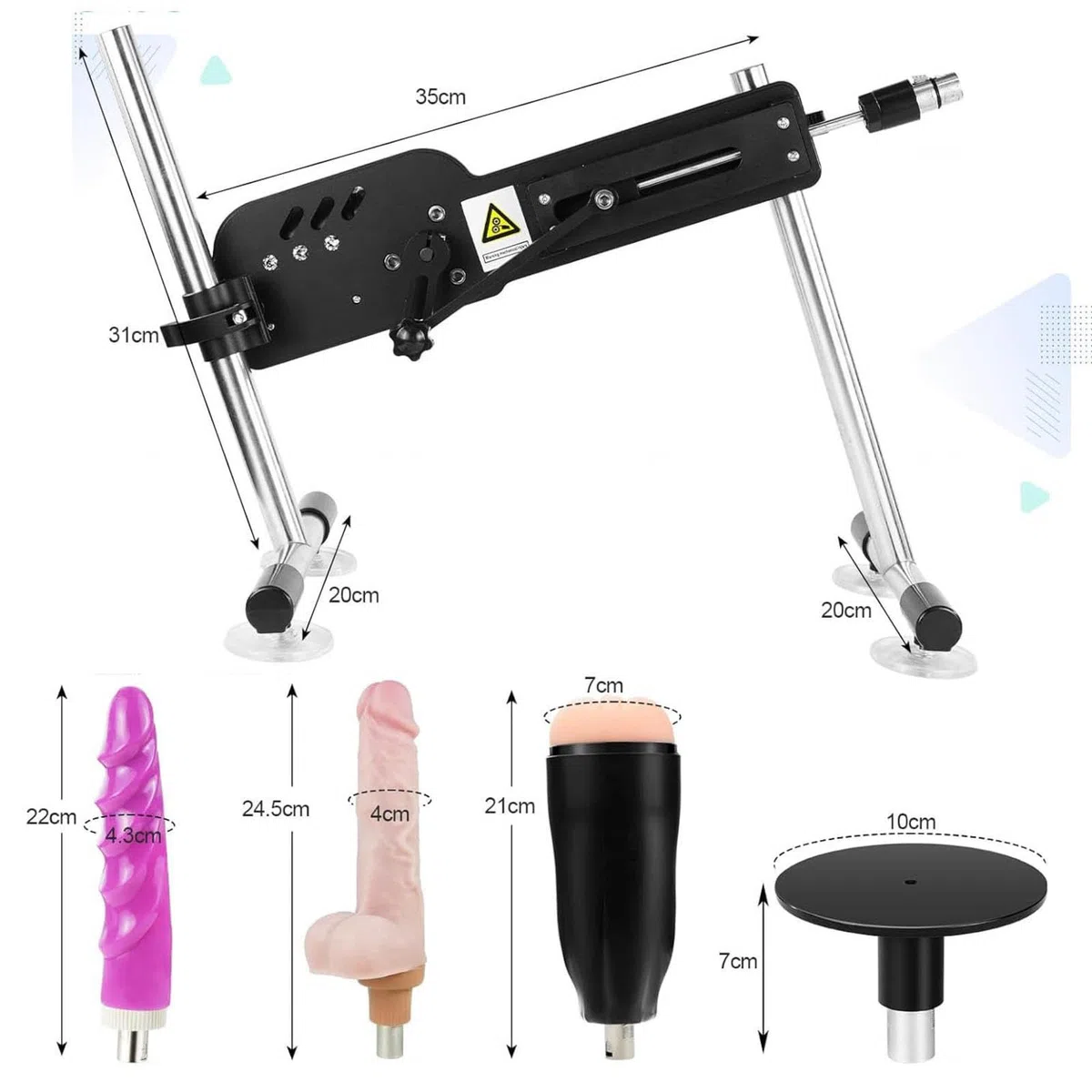 Máquina Modos de Frecuencia Múltiple Fácil de Limpiar,Kit4